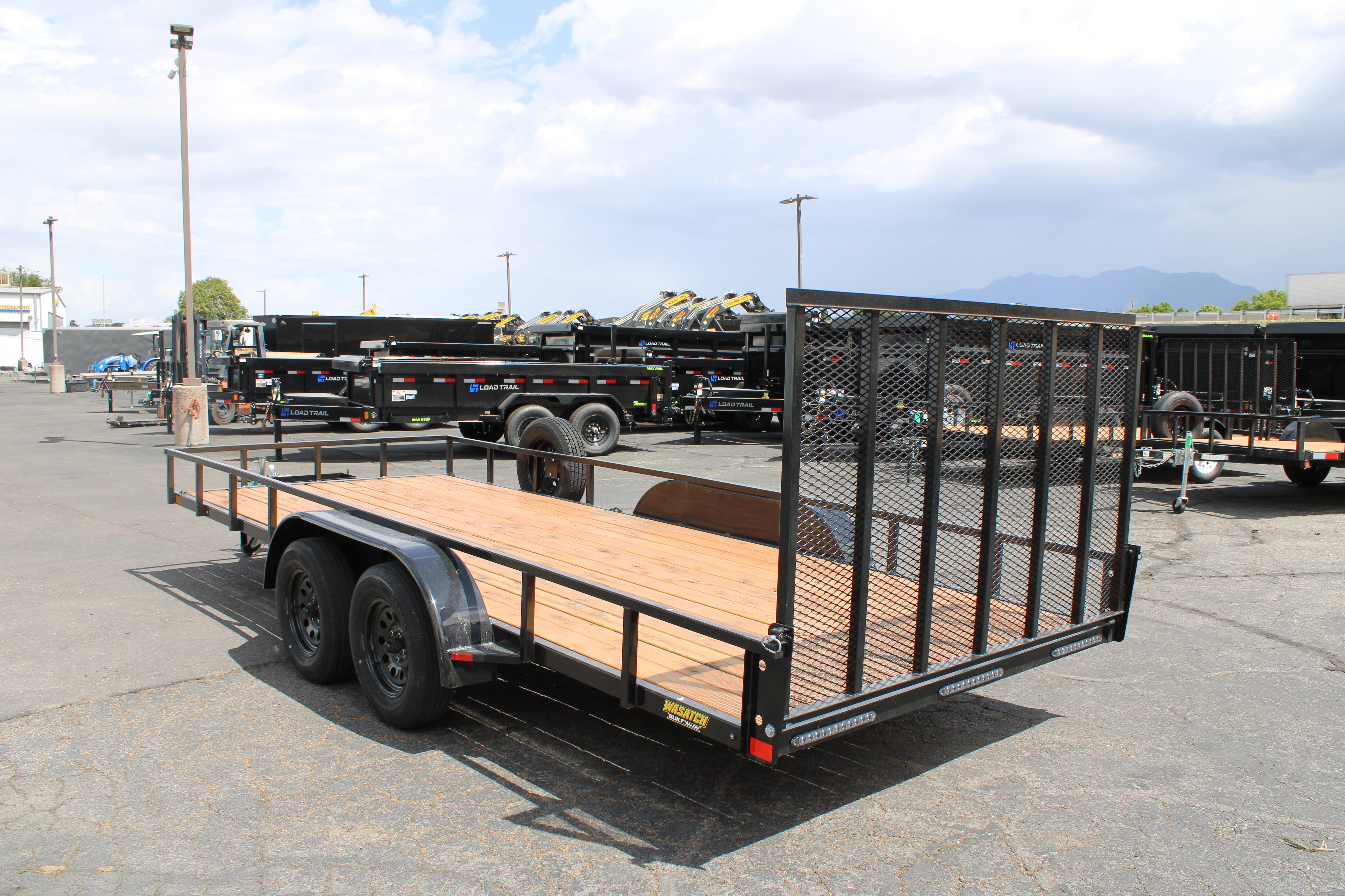 Used 18' Flatbed Trailer