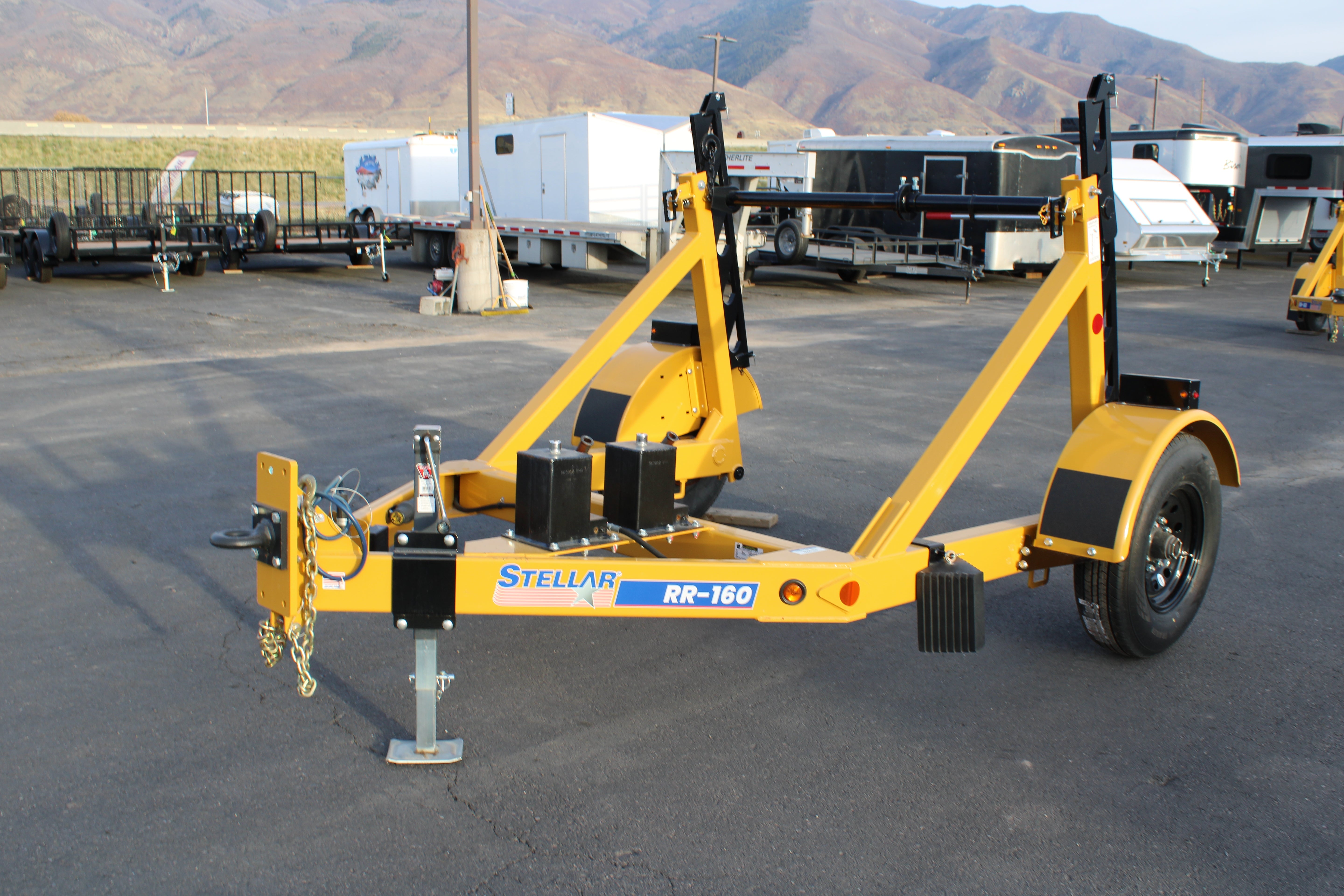 Stellar RR-160 Self-Loading Cable Trailer