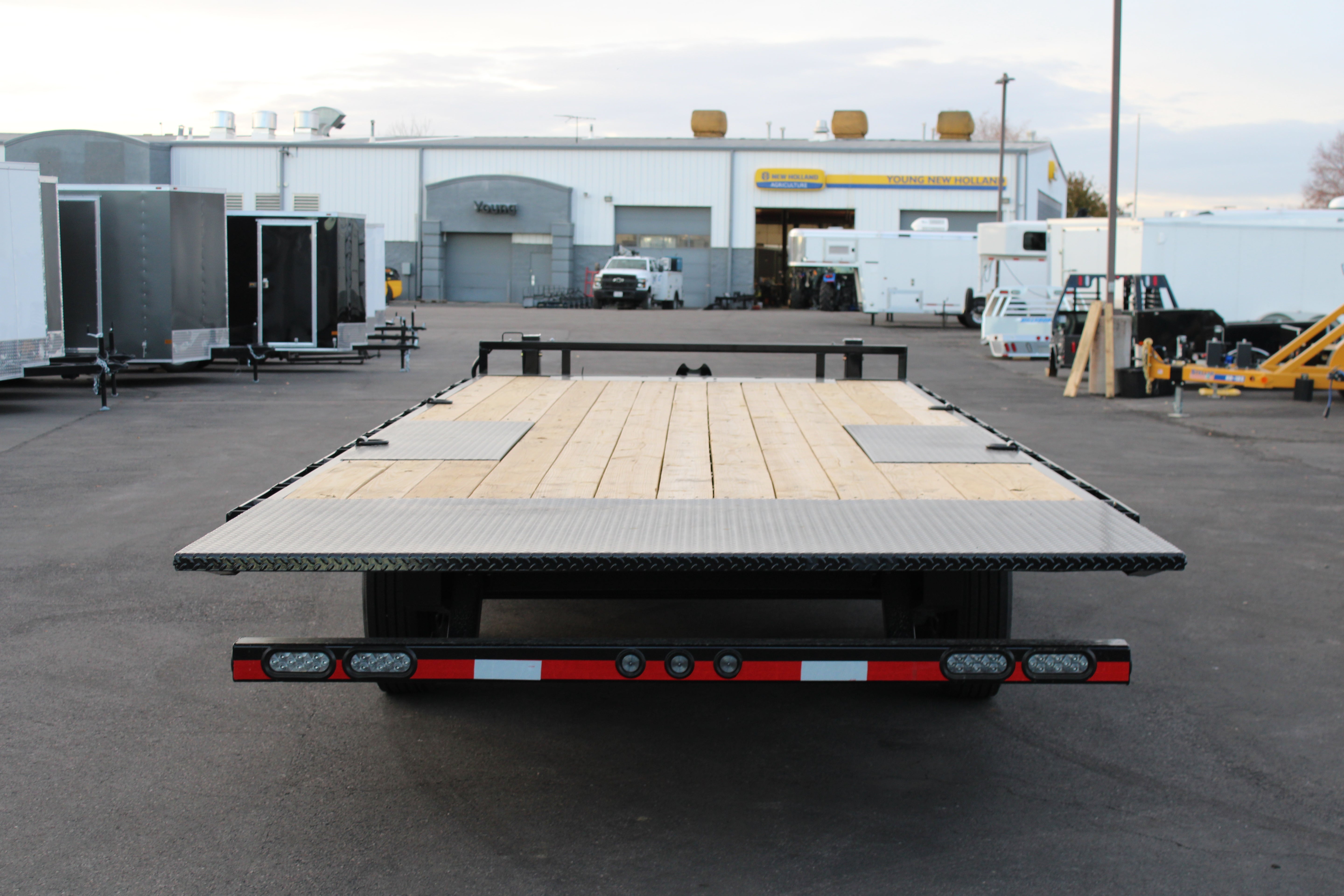Load Trail 102" x 24' Tandem Equipment Tilt Deck
