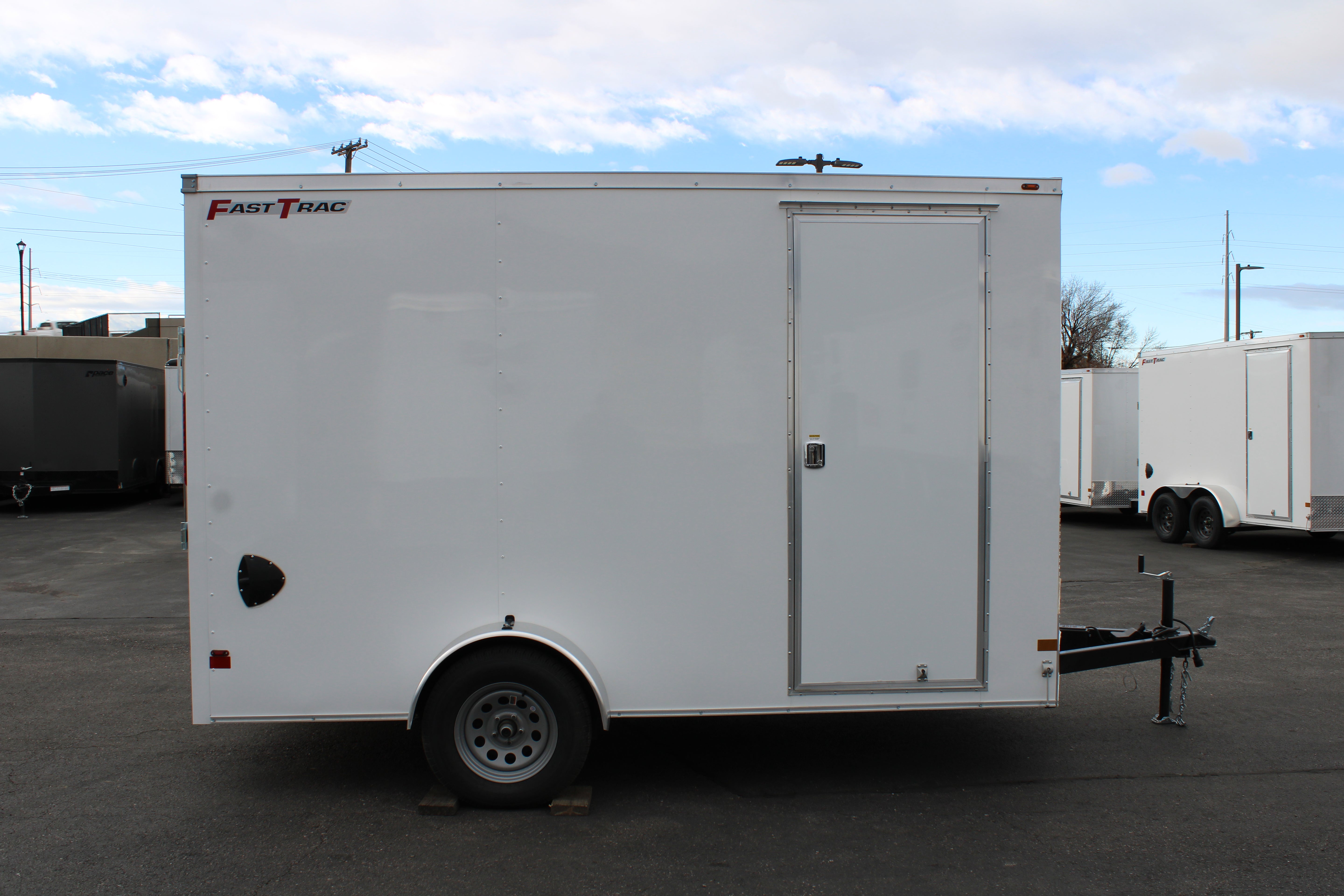 Wells Cargo 7 x 12 Deluxe Enclosed Trailer