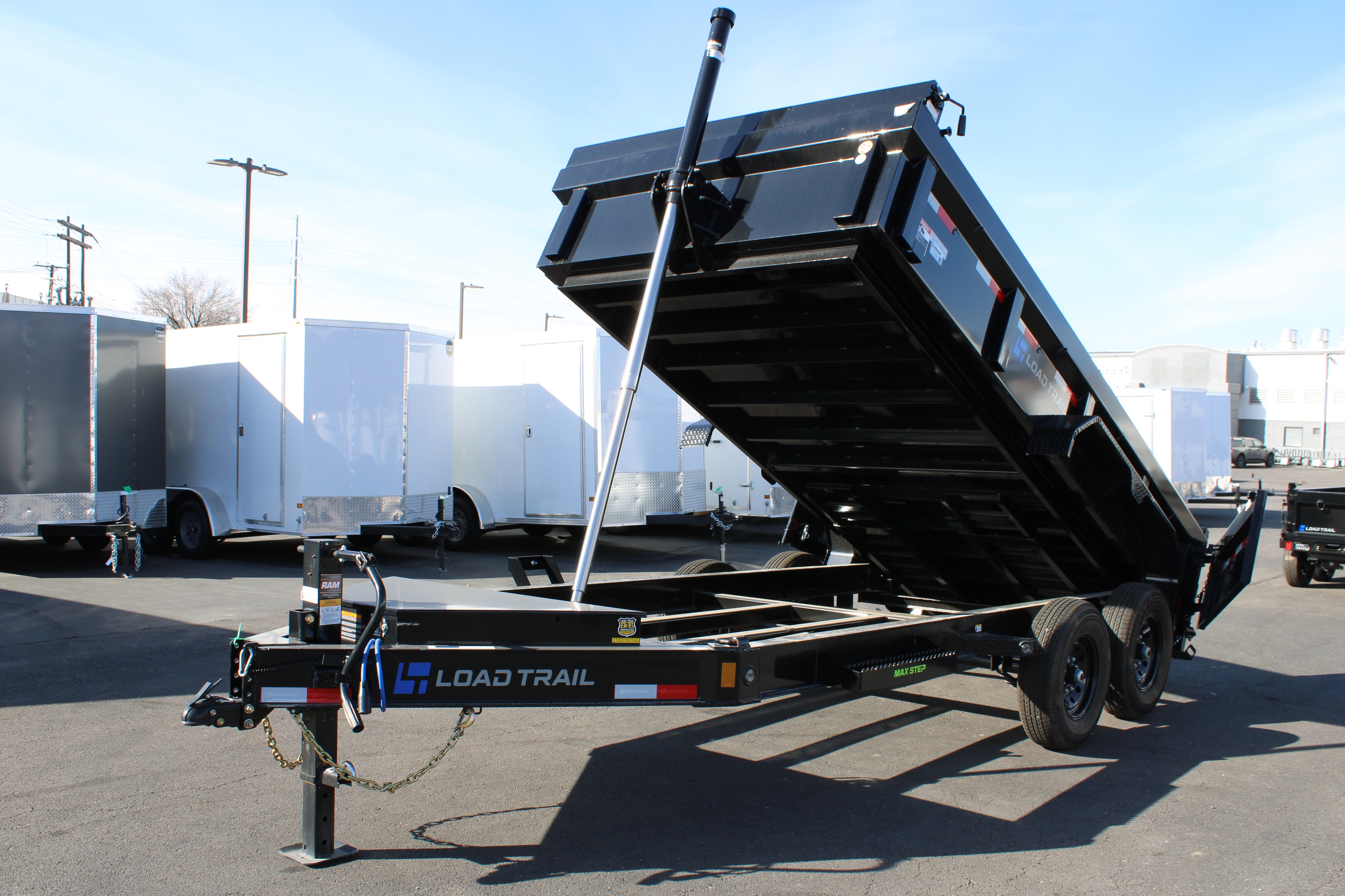 Load Trailer DL 14' Dump Trailer