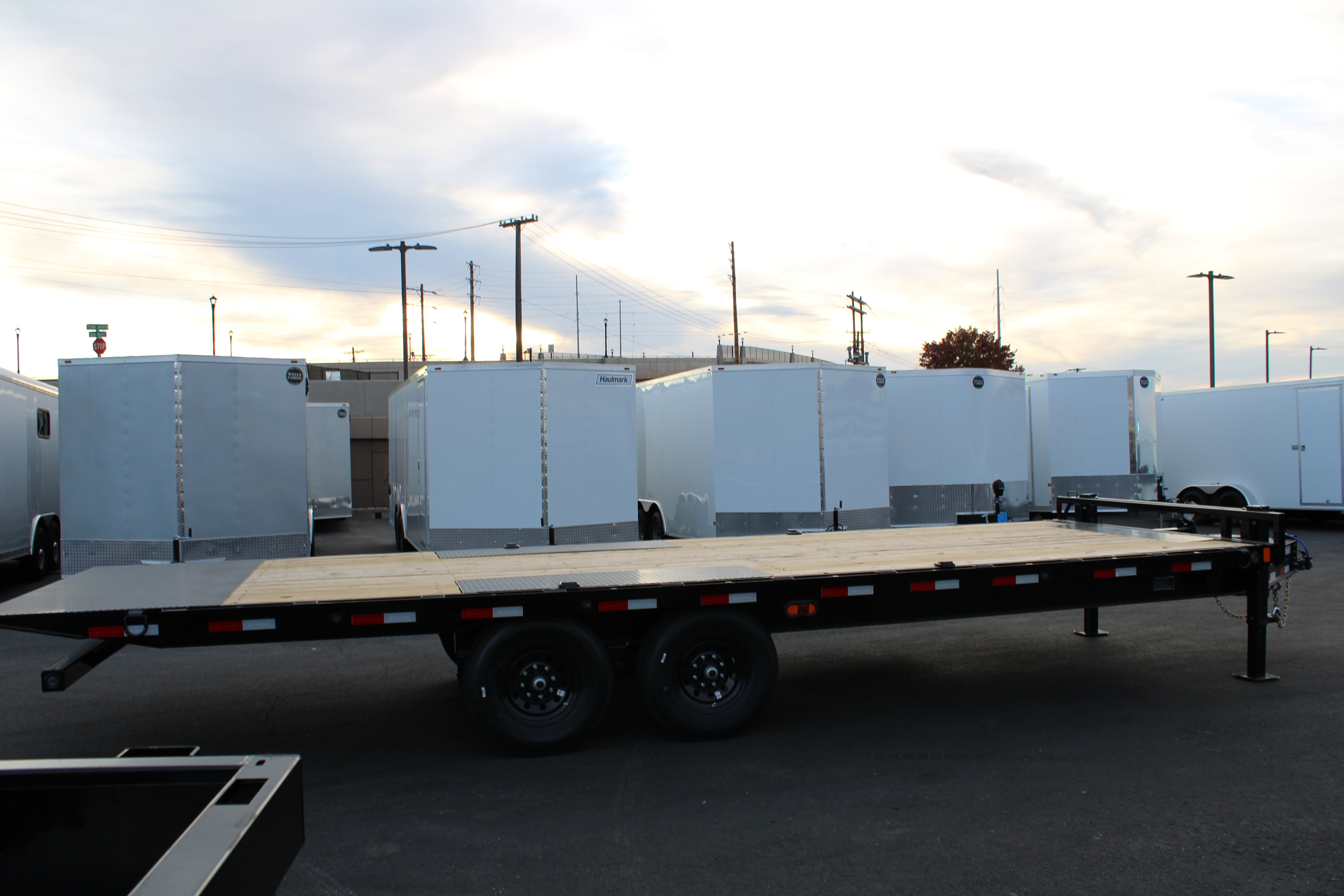 Load Trail 102" x 24' Tandem Equipment Tilt Deck