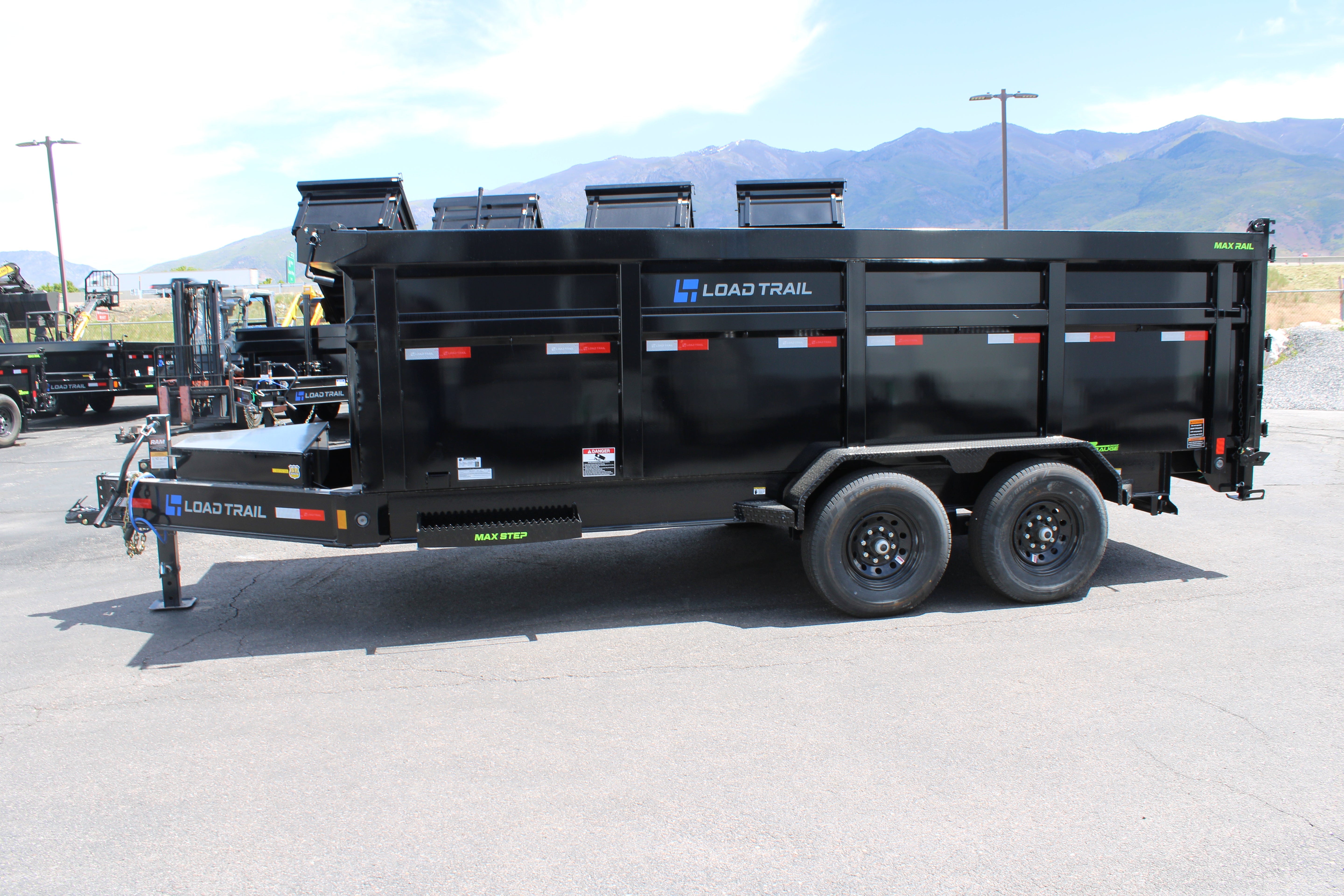 Loadtrail 83"x16' Dump Trailer