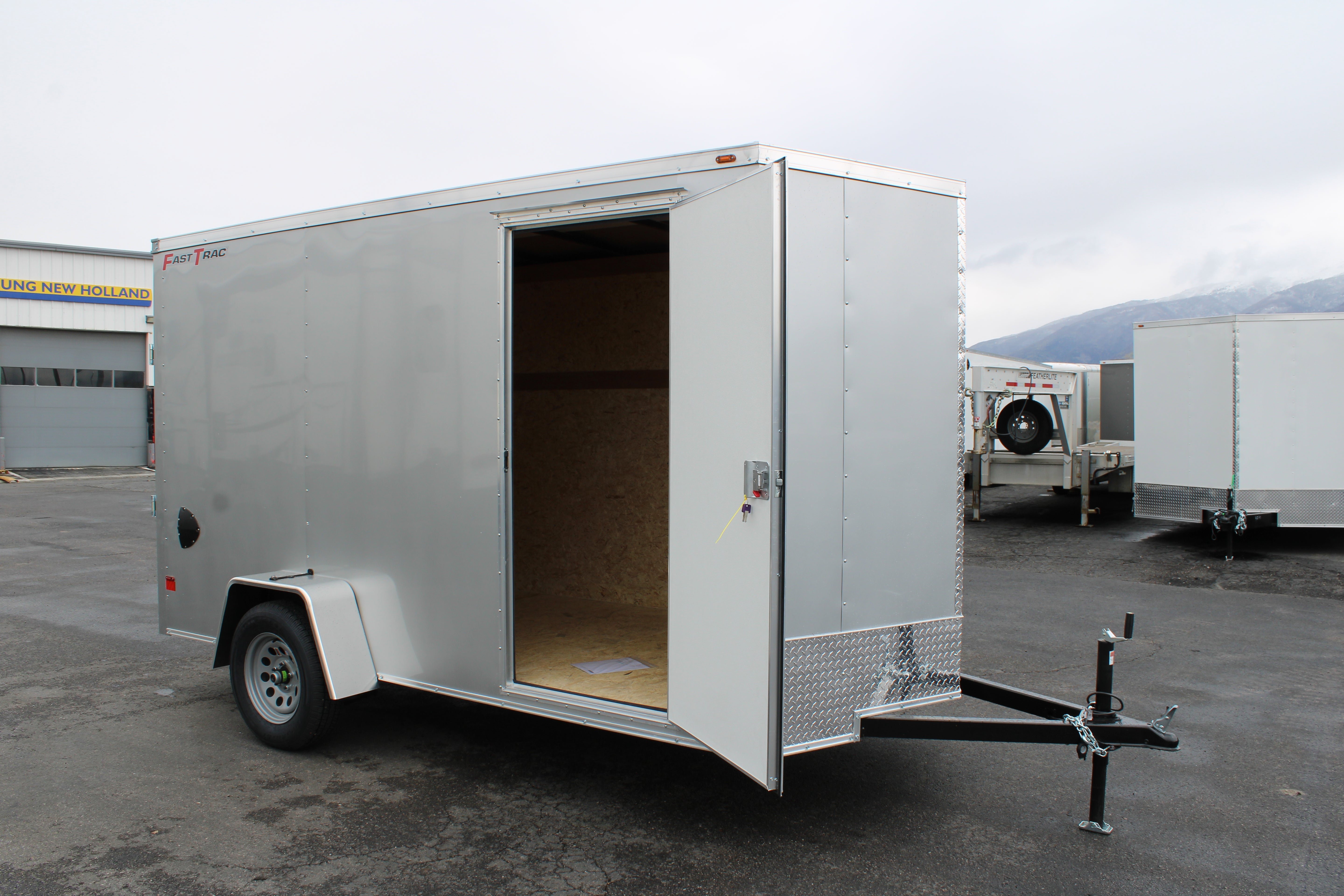 2025 Wells Cargo 6 x 12 Deluxe Enclosed Trailer