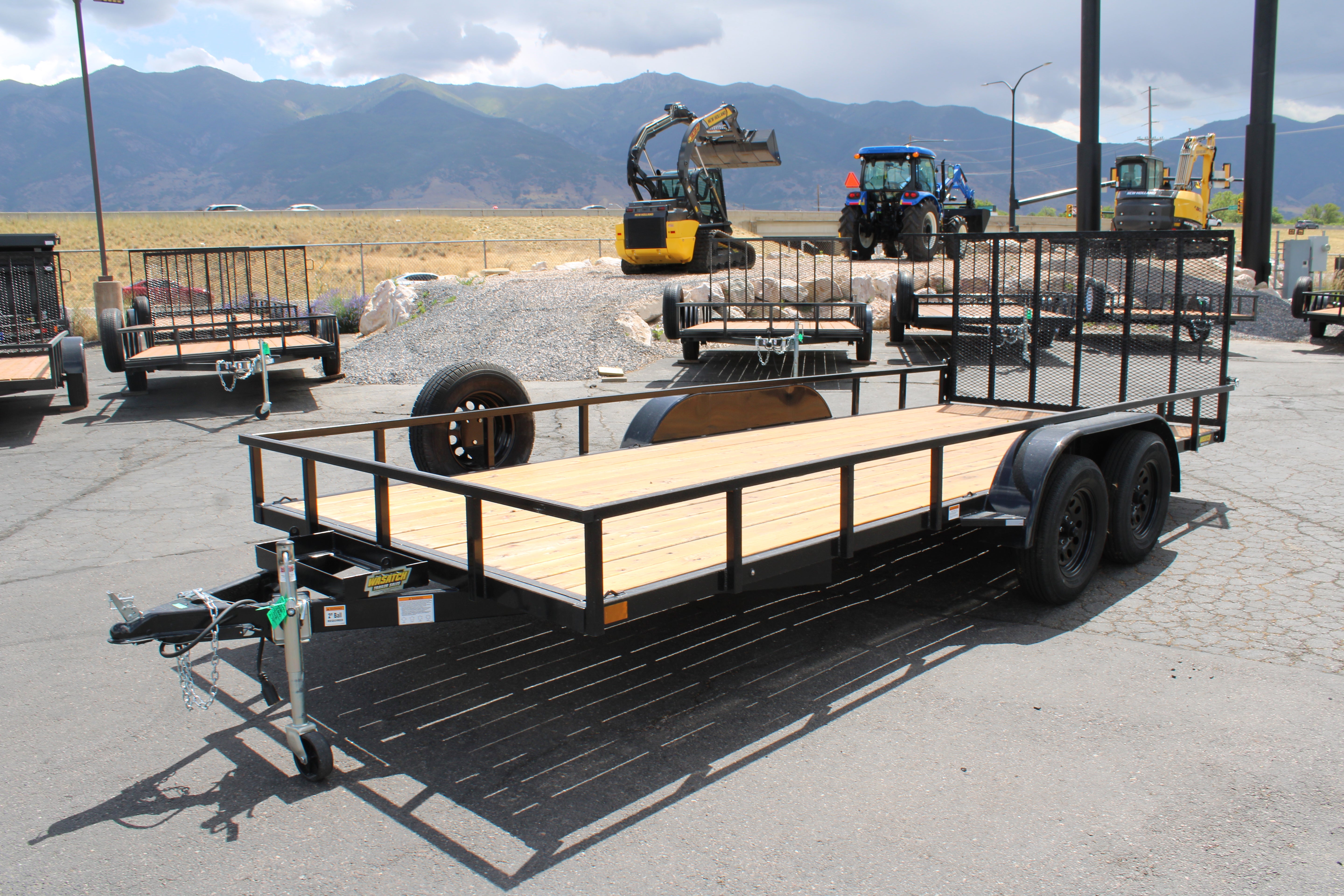 Used 18' Flatbed Trailer
