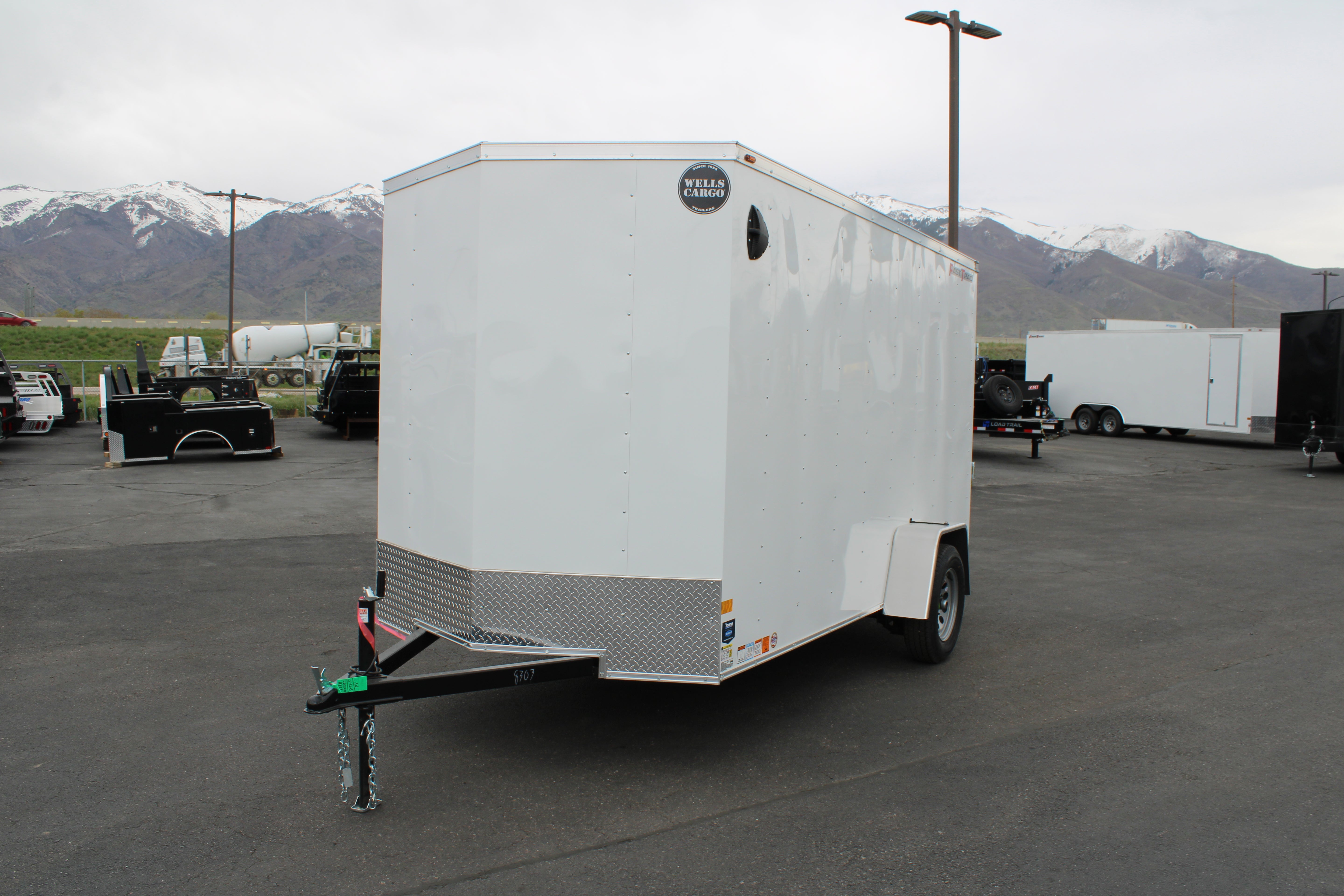 2025 Wells Cargo 6 x 12 Enclosed Trailer