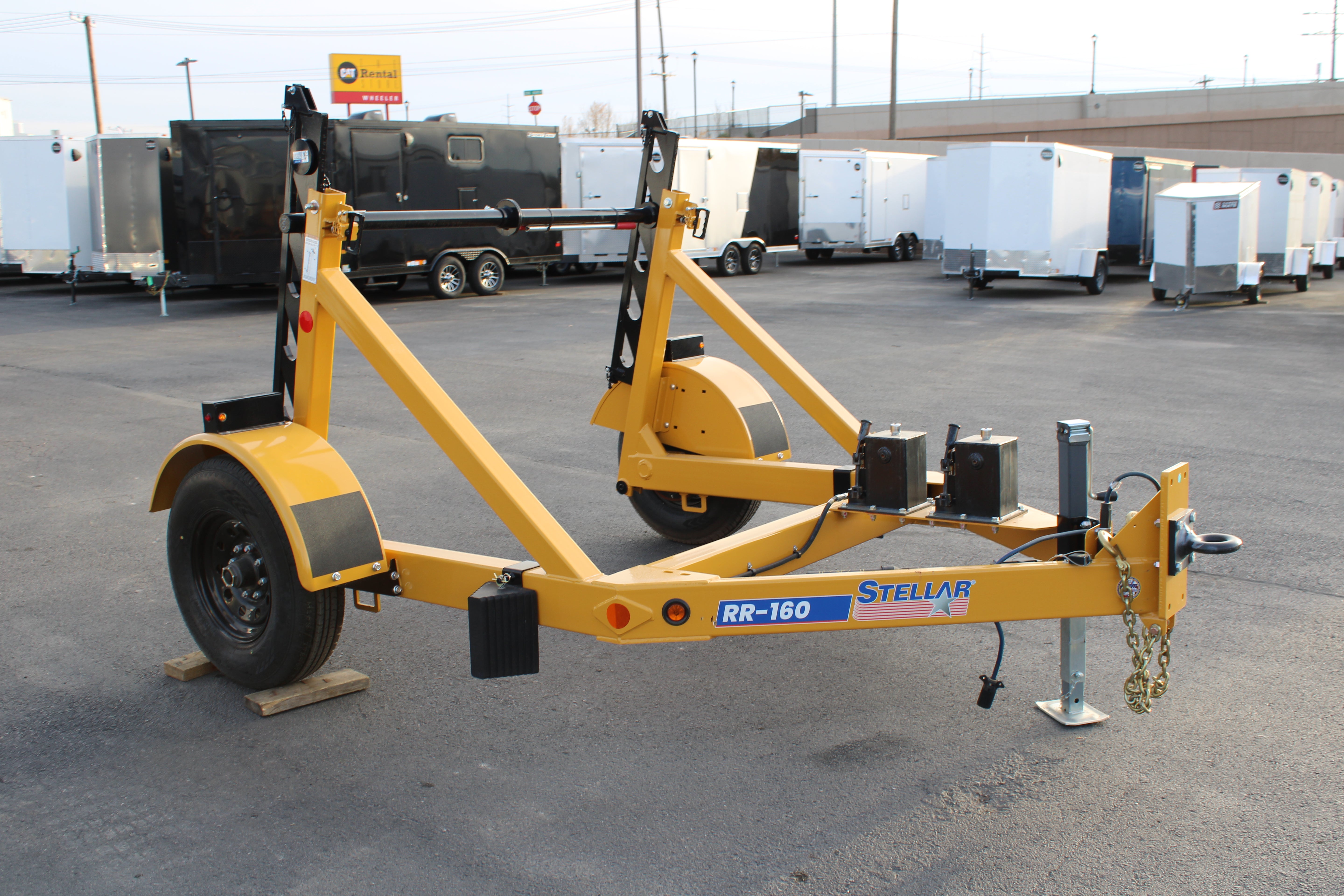 Stellar RR-160 Self-Loading Cable Trailer