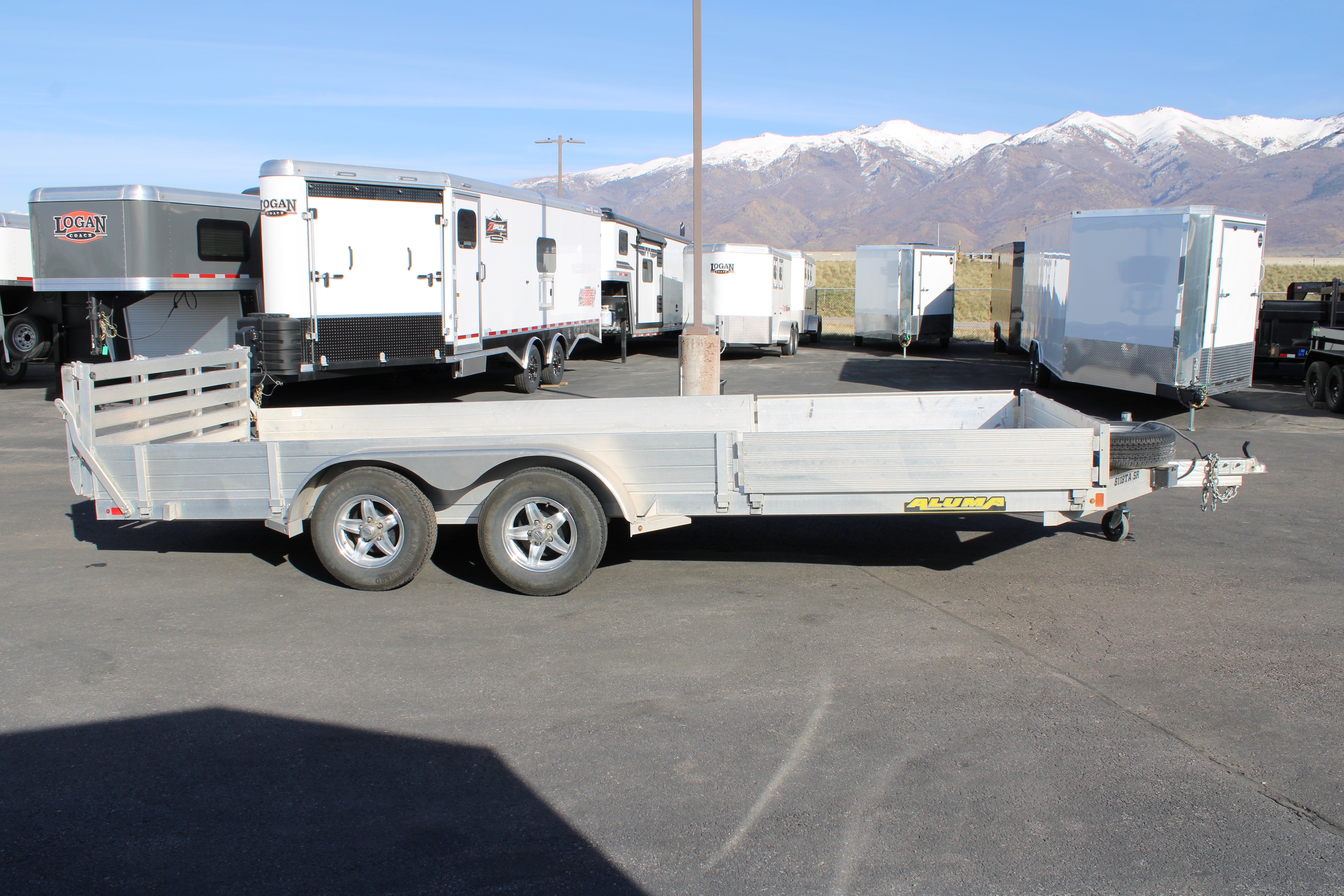 Used 18' Aluminum Utility Trailer