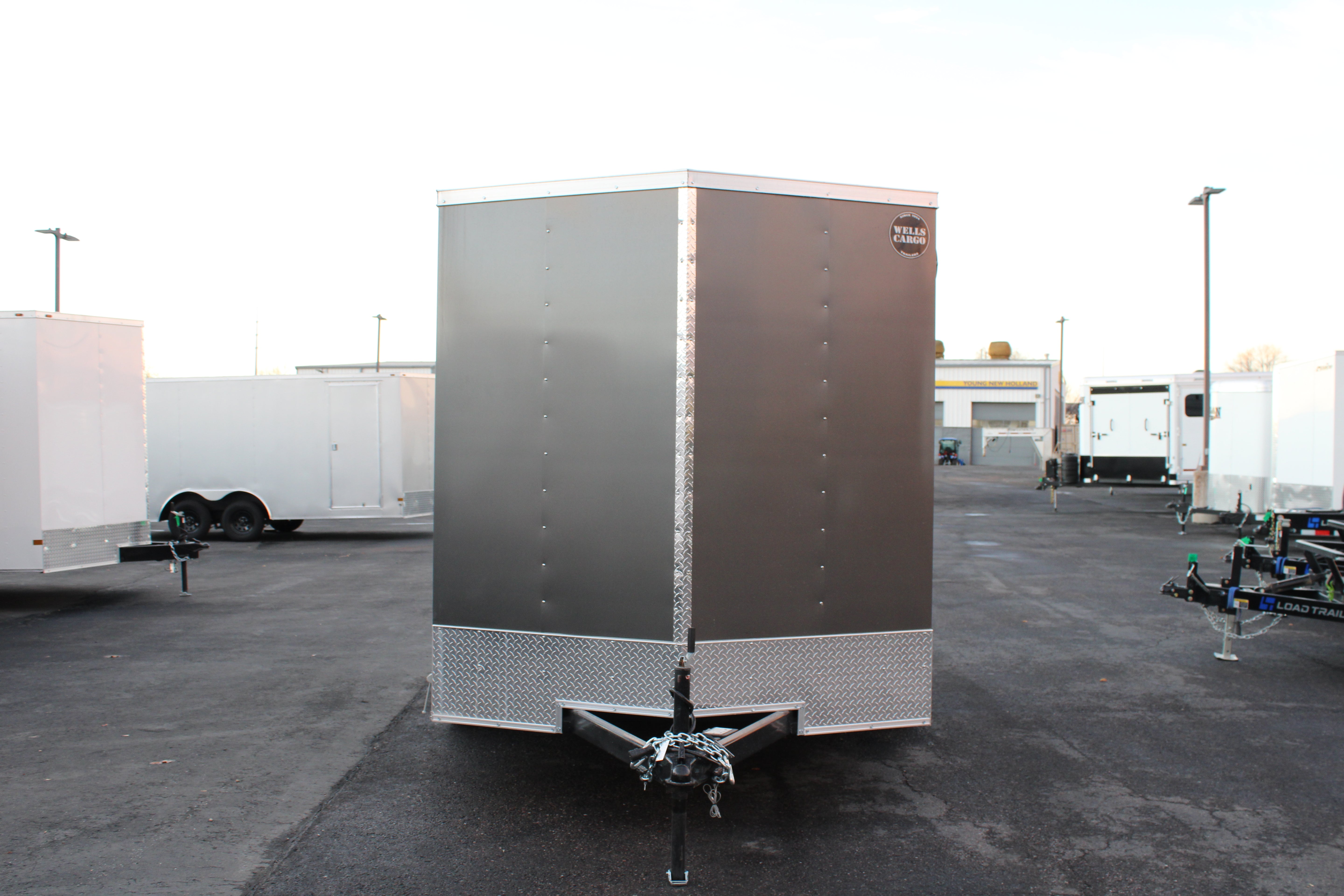 Wells Cargo 7 x 12 Deluxe Enclosed Trailer