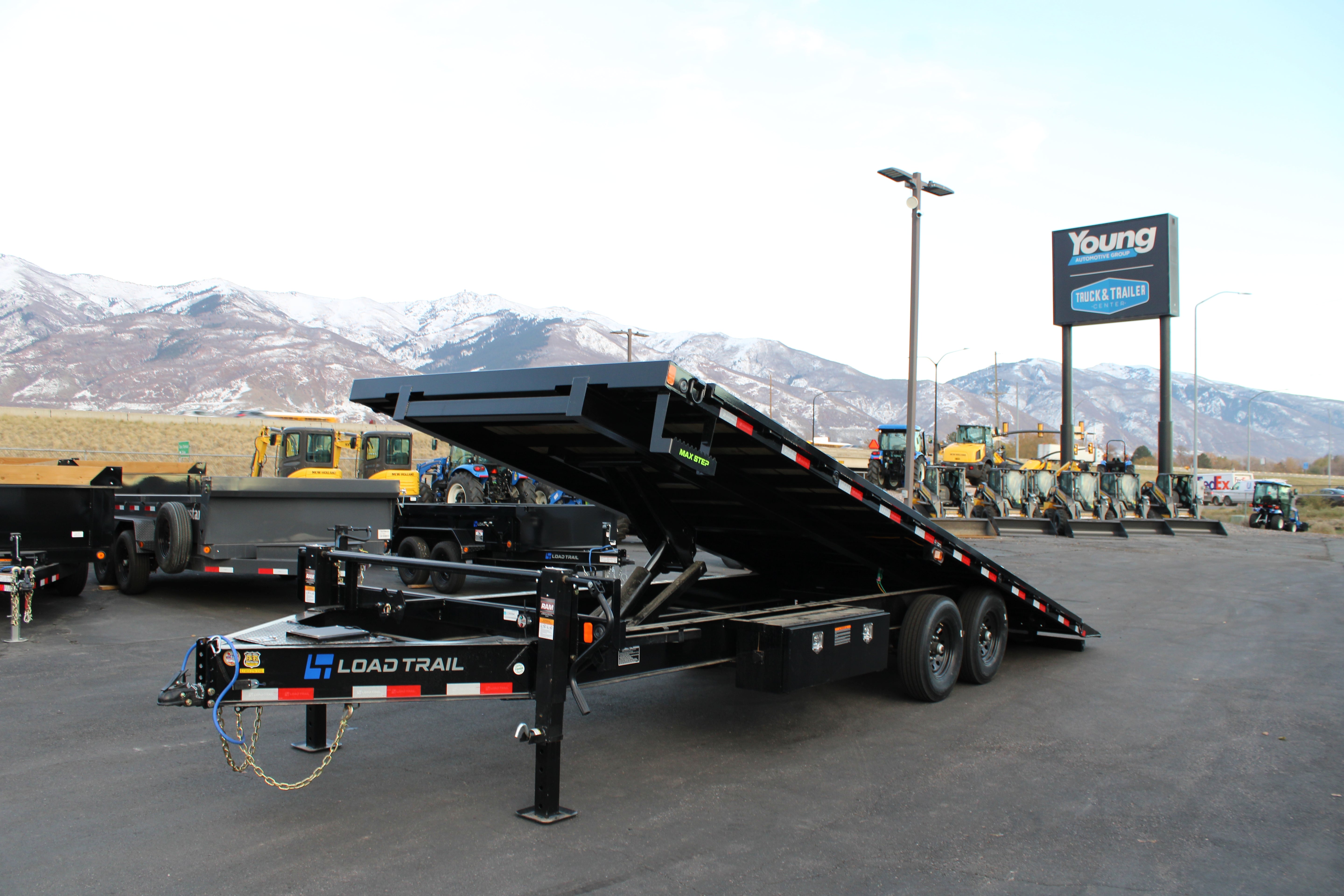 Load Trail 102" x 24' Tandem Equipment Tilt Deck