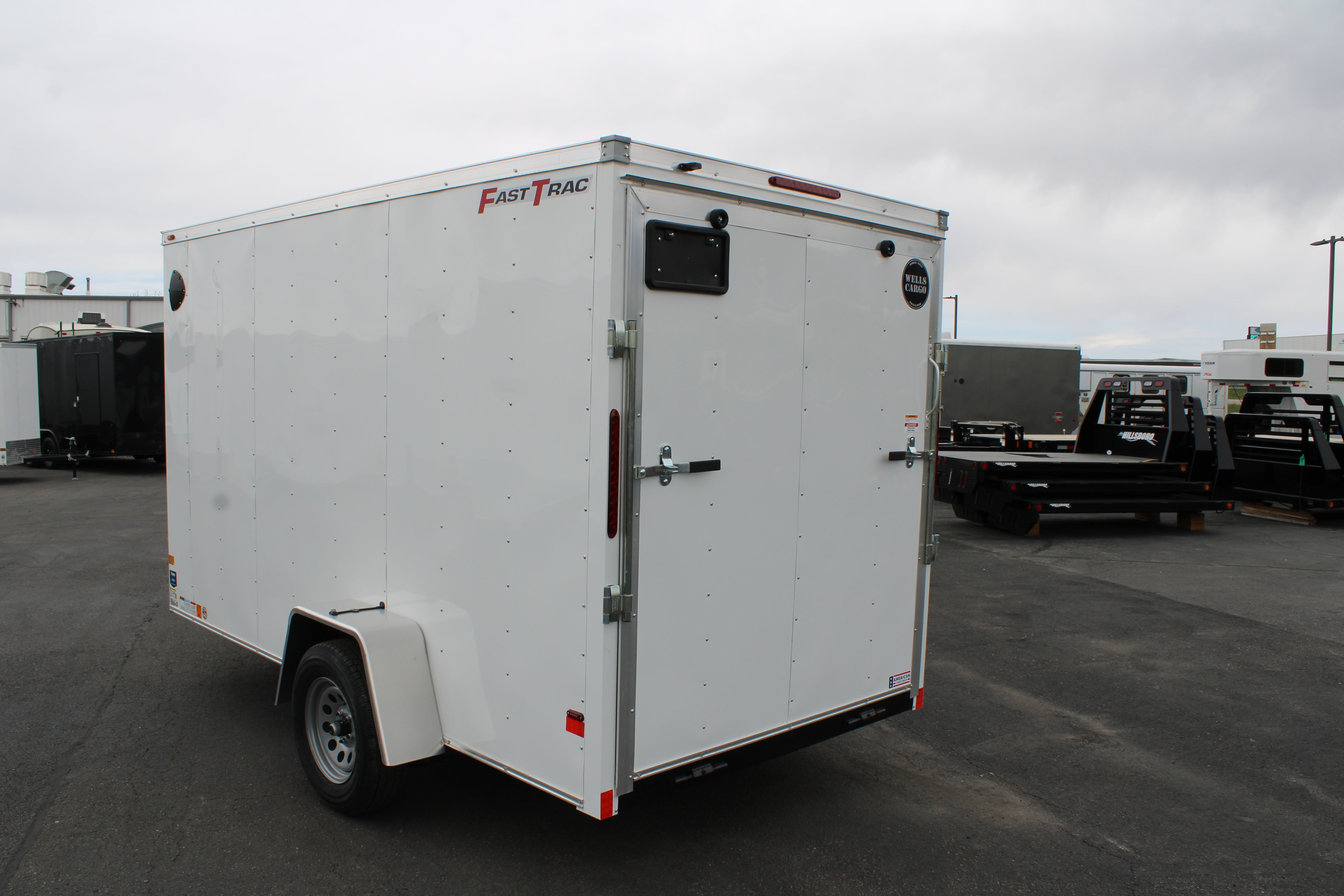 2025 Wells Cargo 6 x 12 Enclosed Trailer