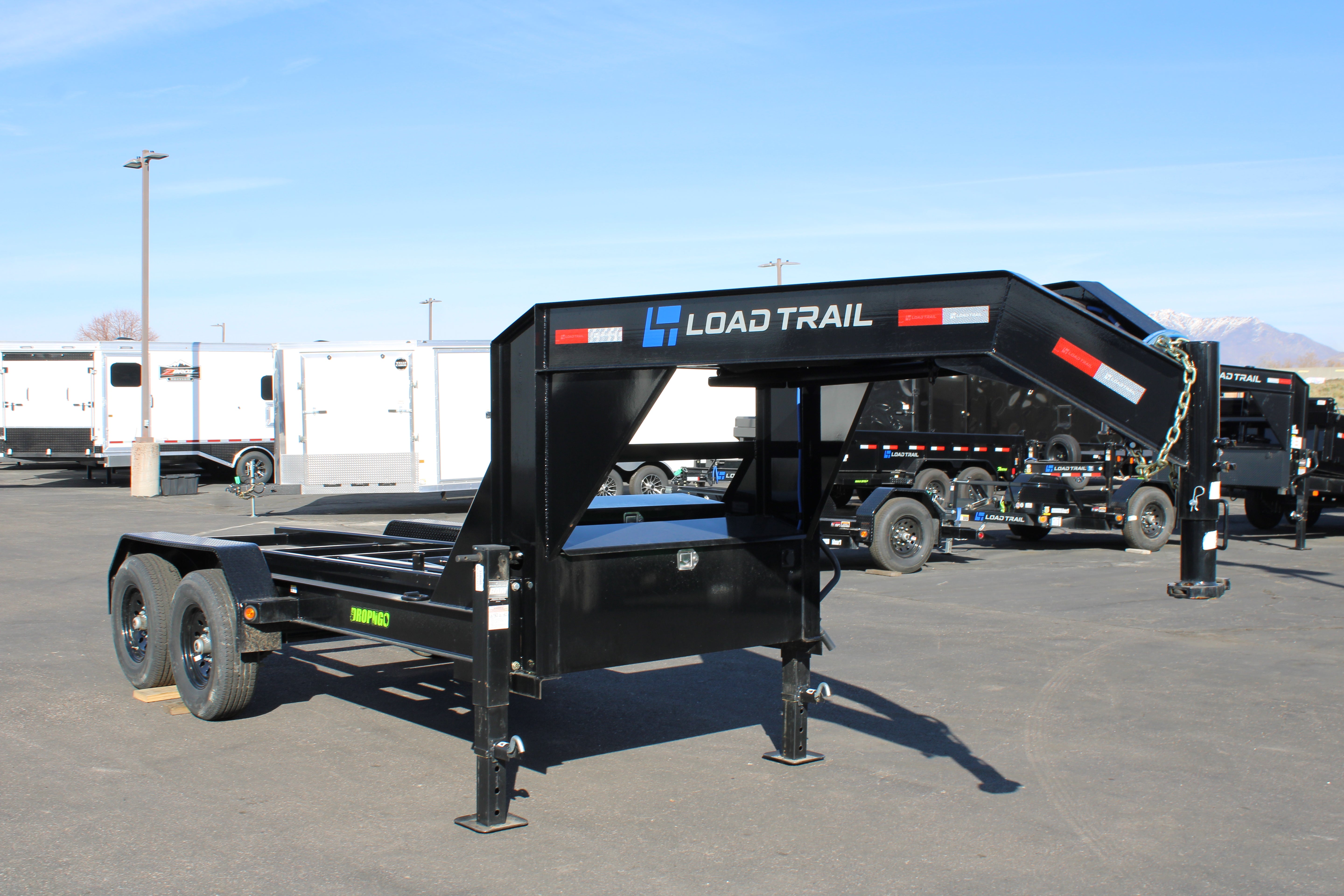 Load Trail 14' Gooseneck Dump Trailer Chassis