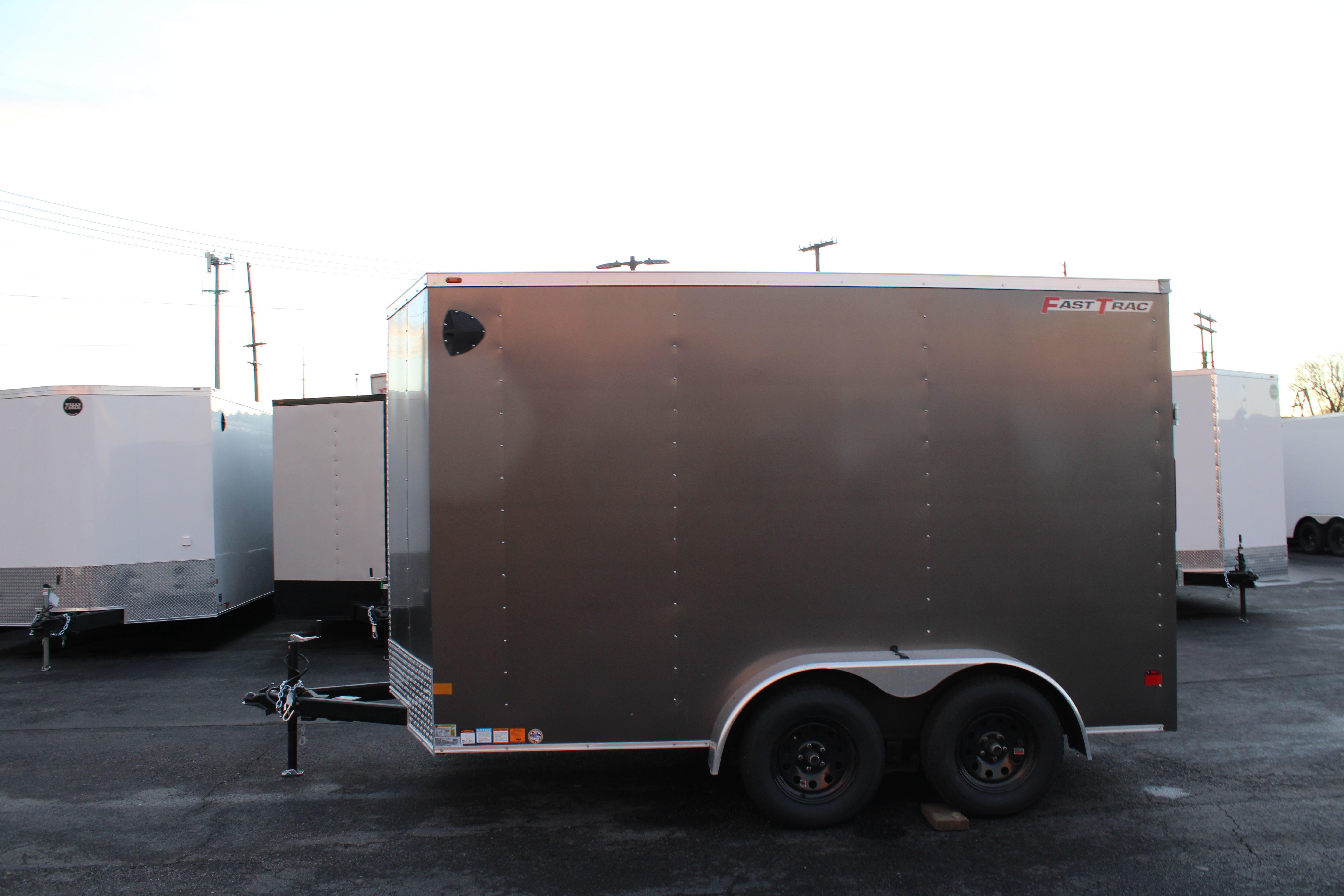 Wells Cargo 7 x 12 Deluxe Enclosed Trailer