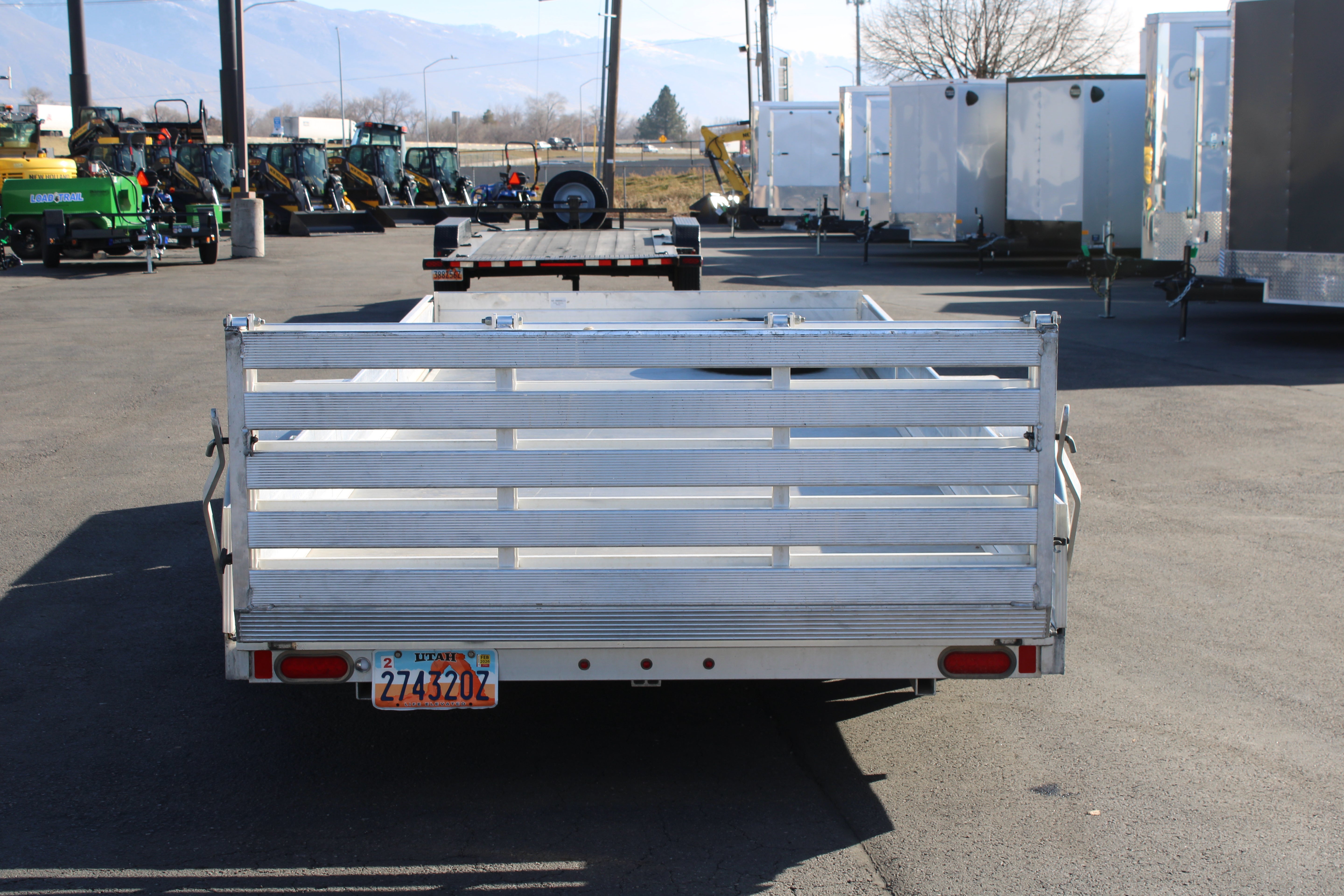 Used 18' Aluminum Utility Trailer