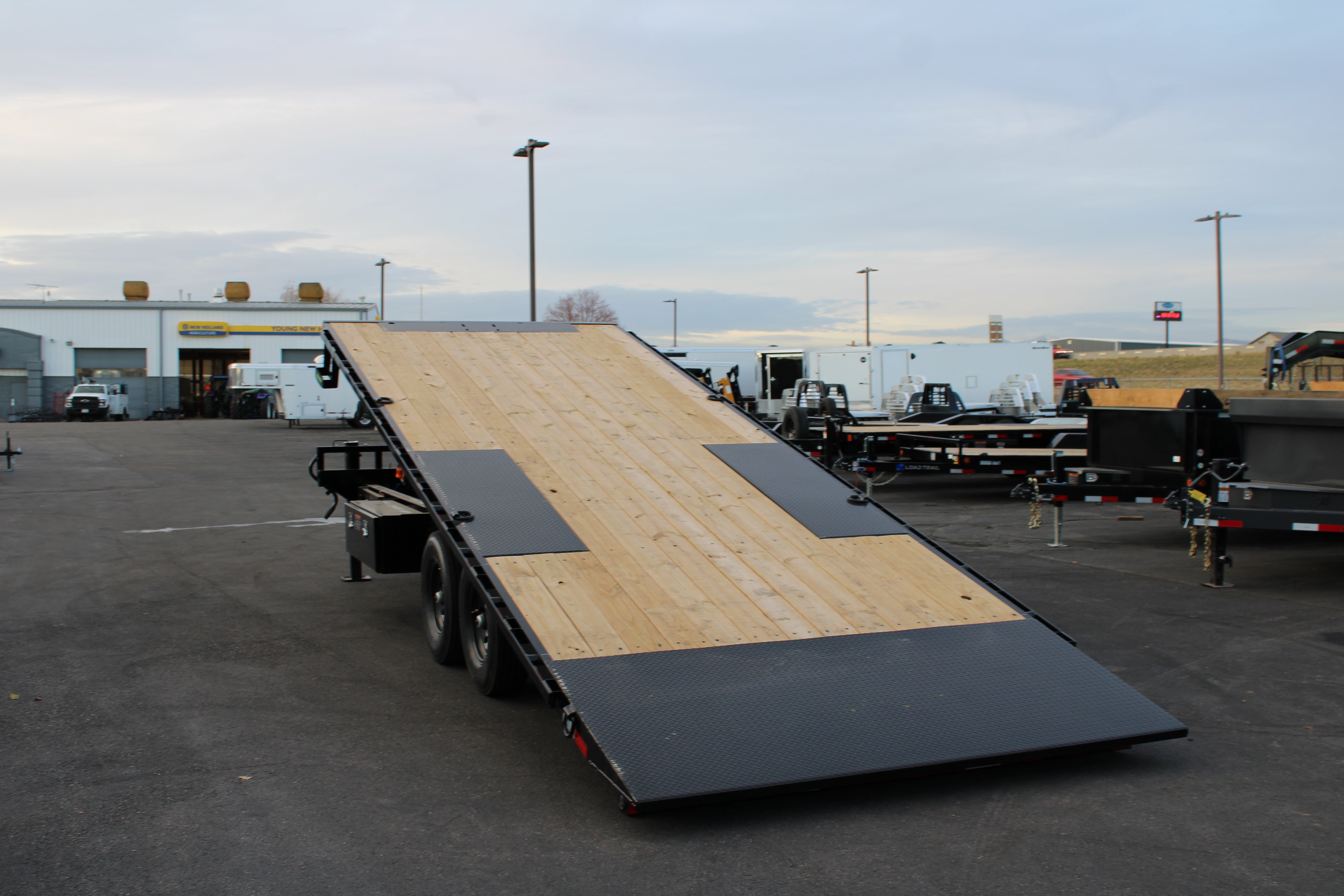 Load Trail 102" x 24' Tandem Equipment Tilt Deck