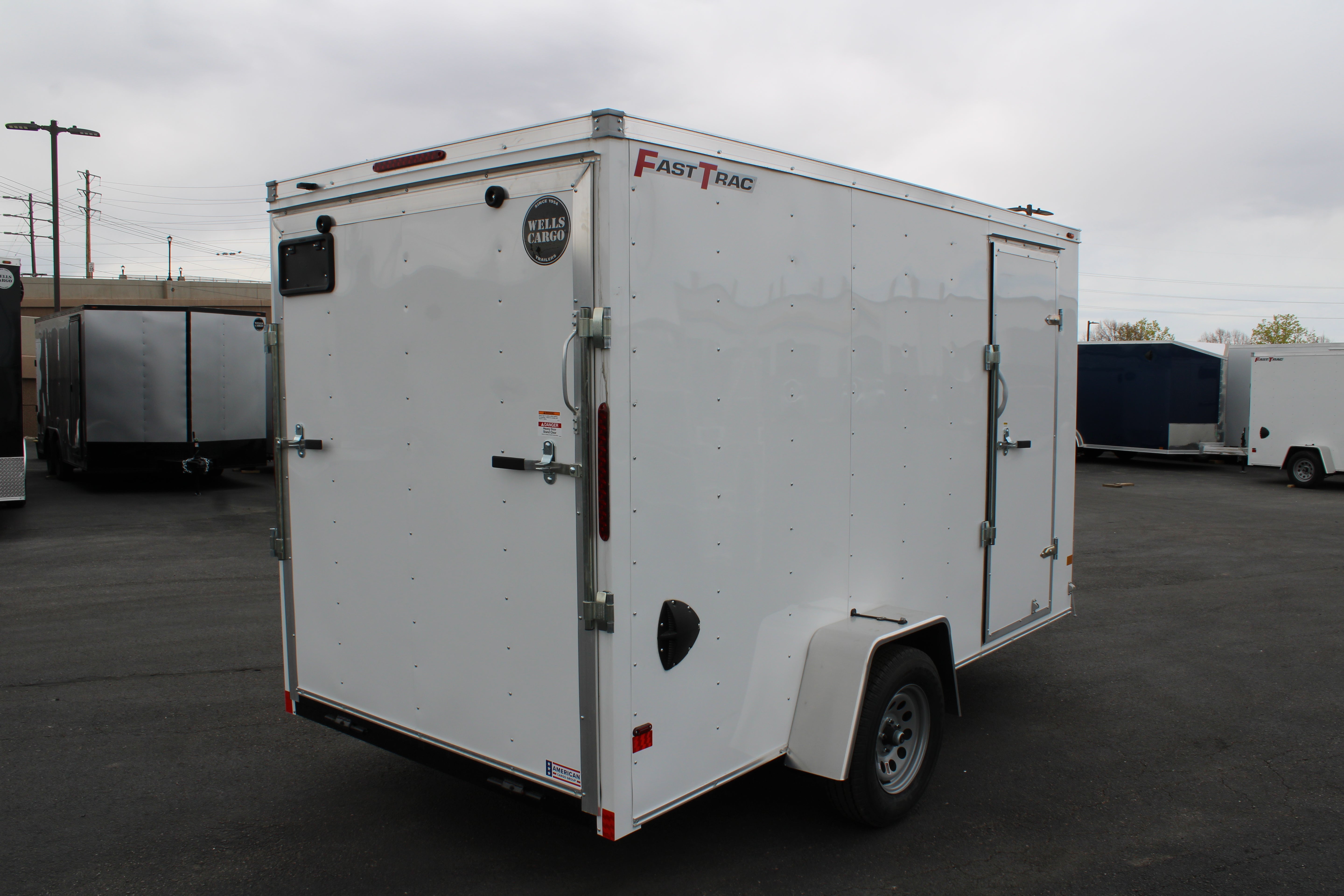 2025 Wells Cargo 6 x 12 Enclosed Trailer