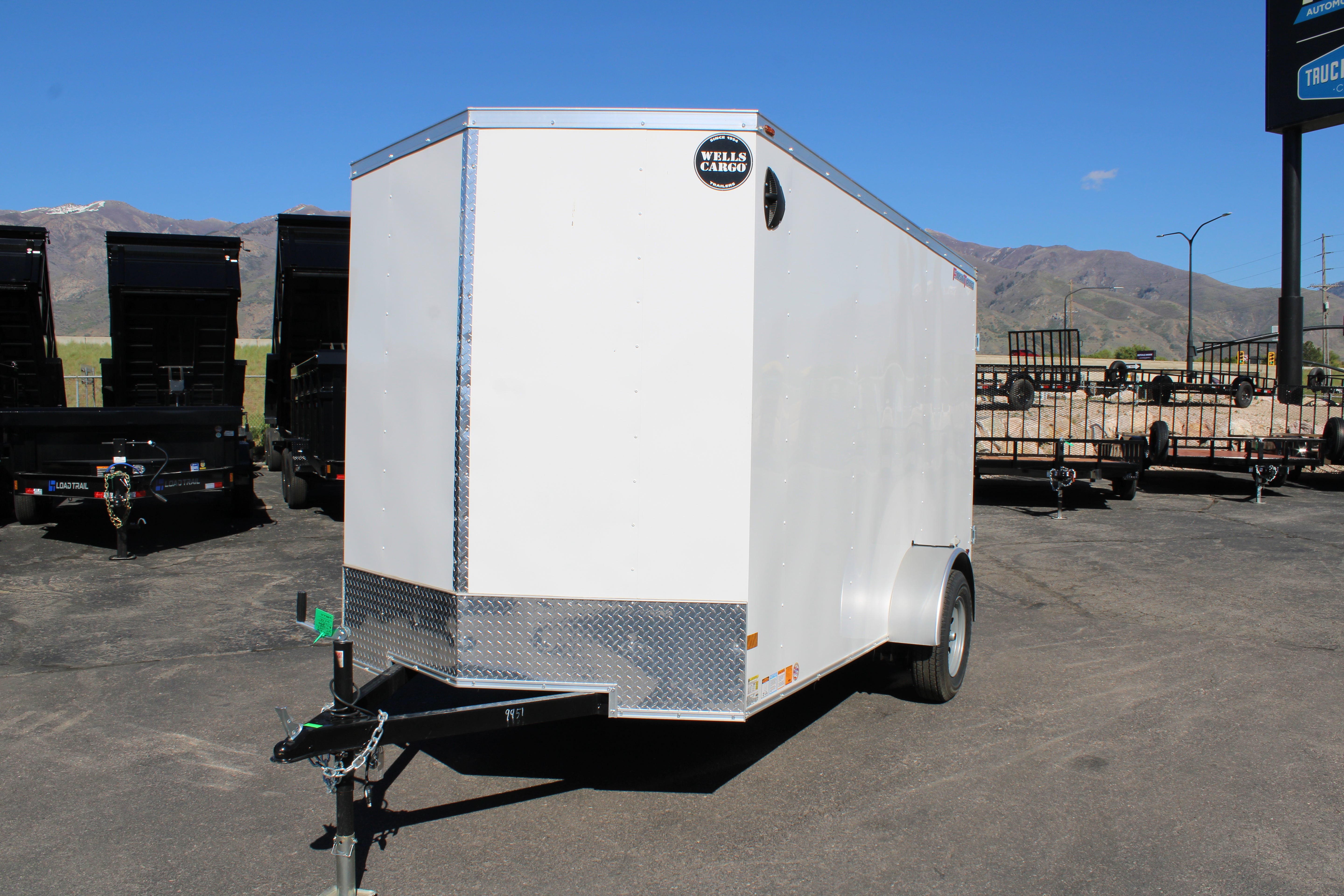 Wells Cargo 6x12 Enclosed Trailer