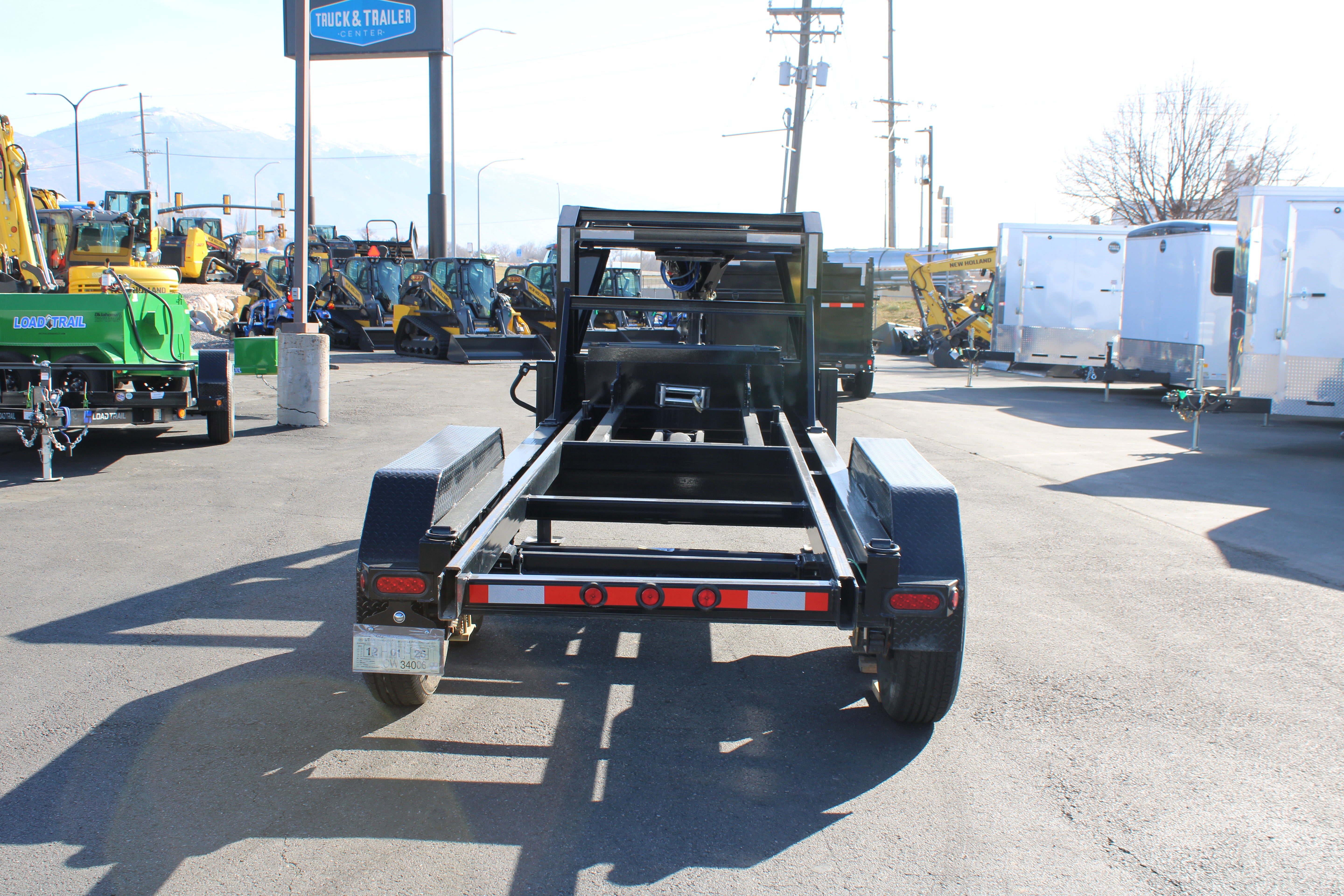 Load Trail 14' Gooseneck Dump Trailer Chassis