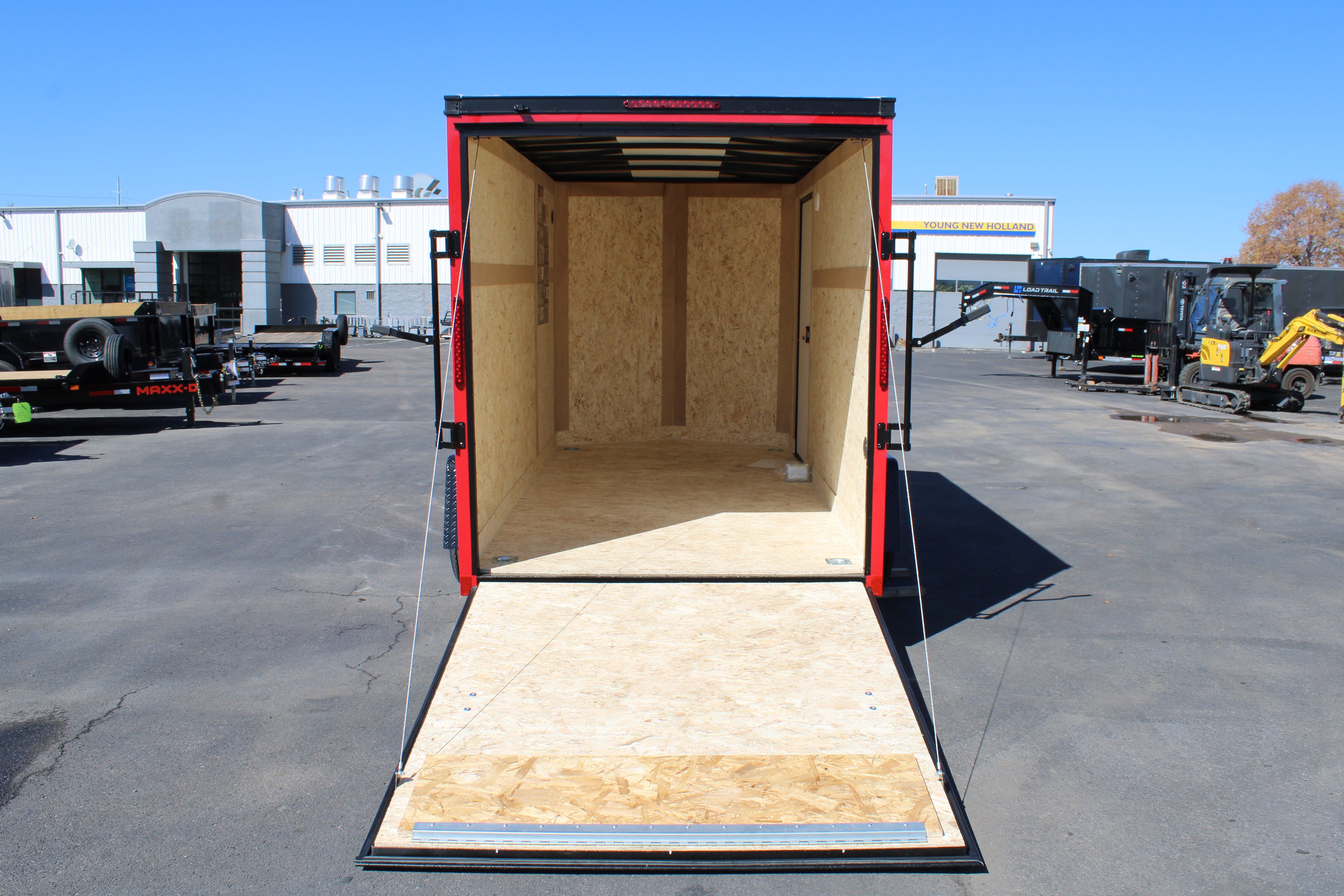 Wells Cargo 6 x 12 Deluxe Enclosed Trailer