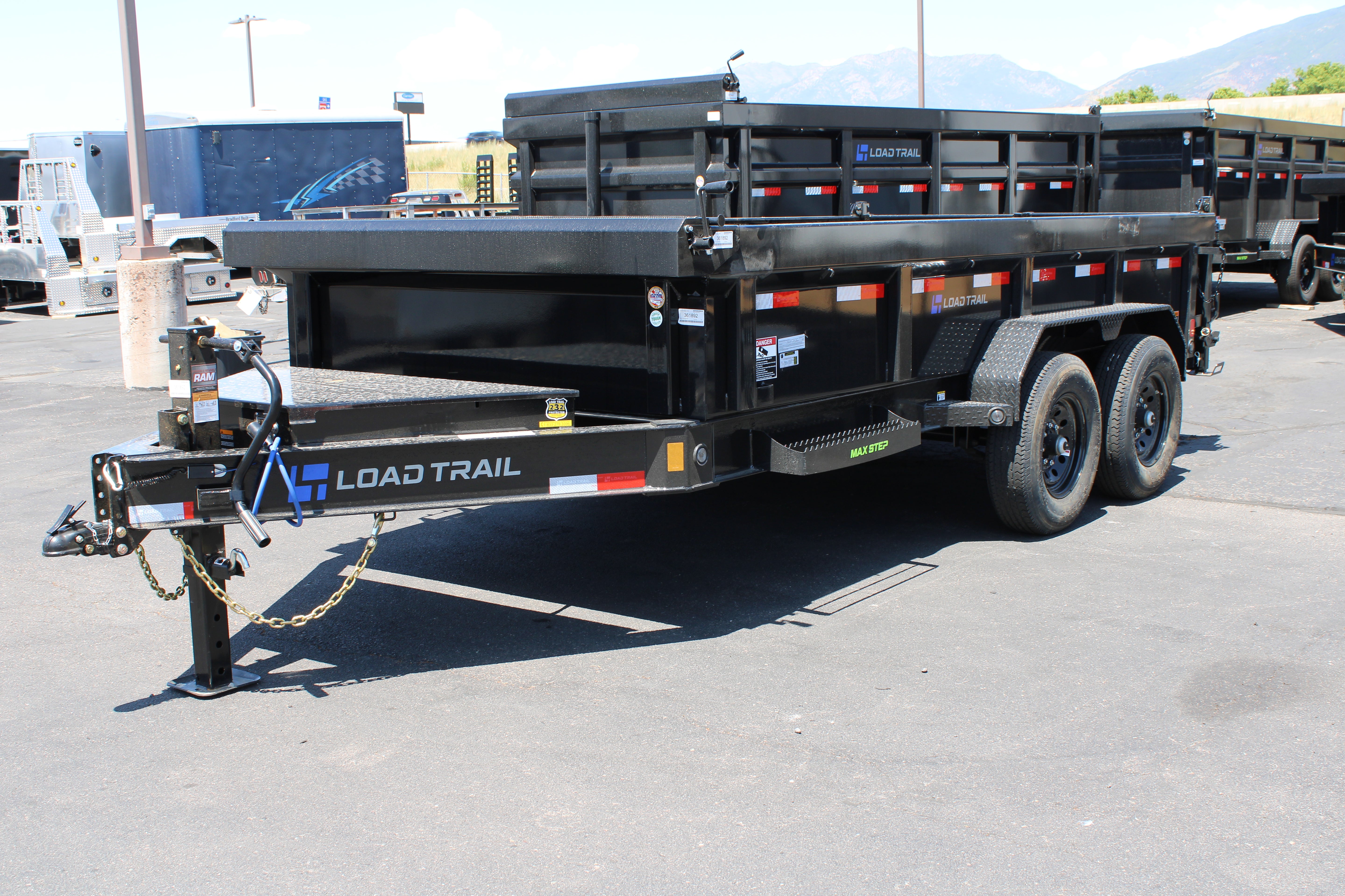 Load Trail 83" x 14' Dump Trailer