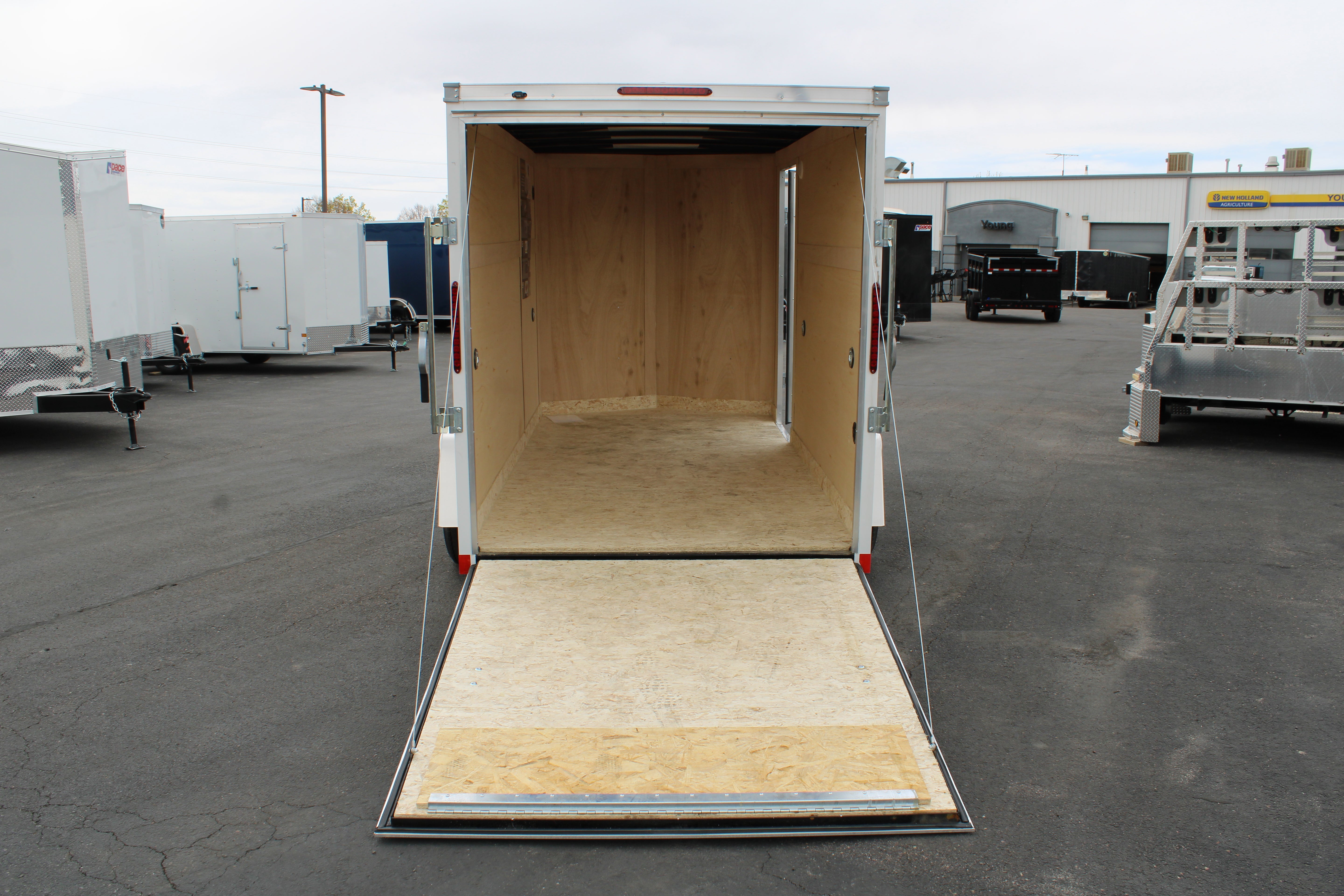 2025 Wells Cargo 6 x 12 Enclosed Trailer