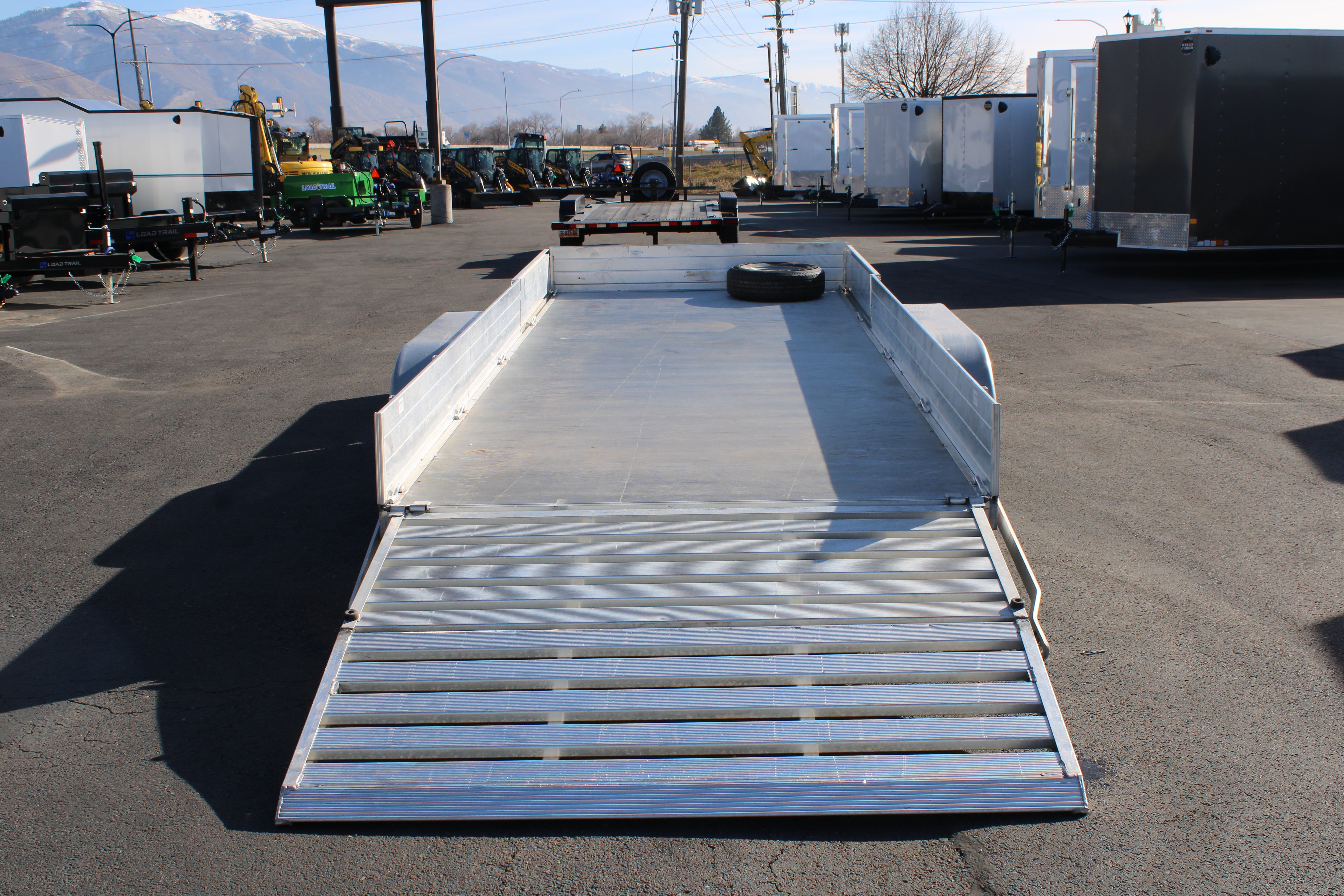 Used 18' Aluminum Utility Trailer