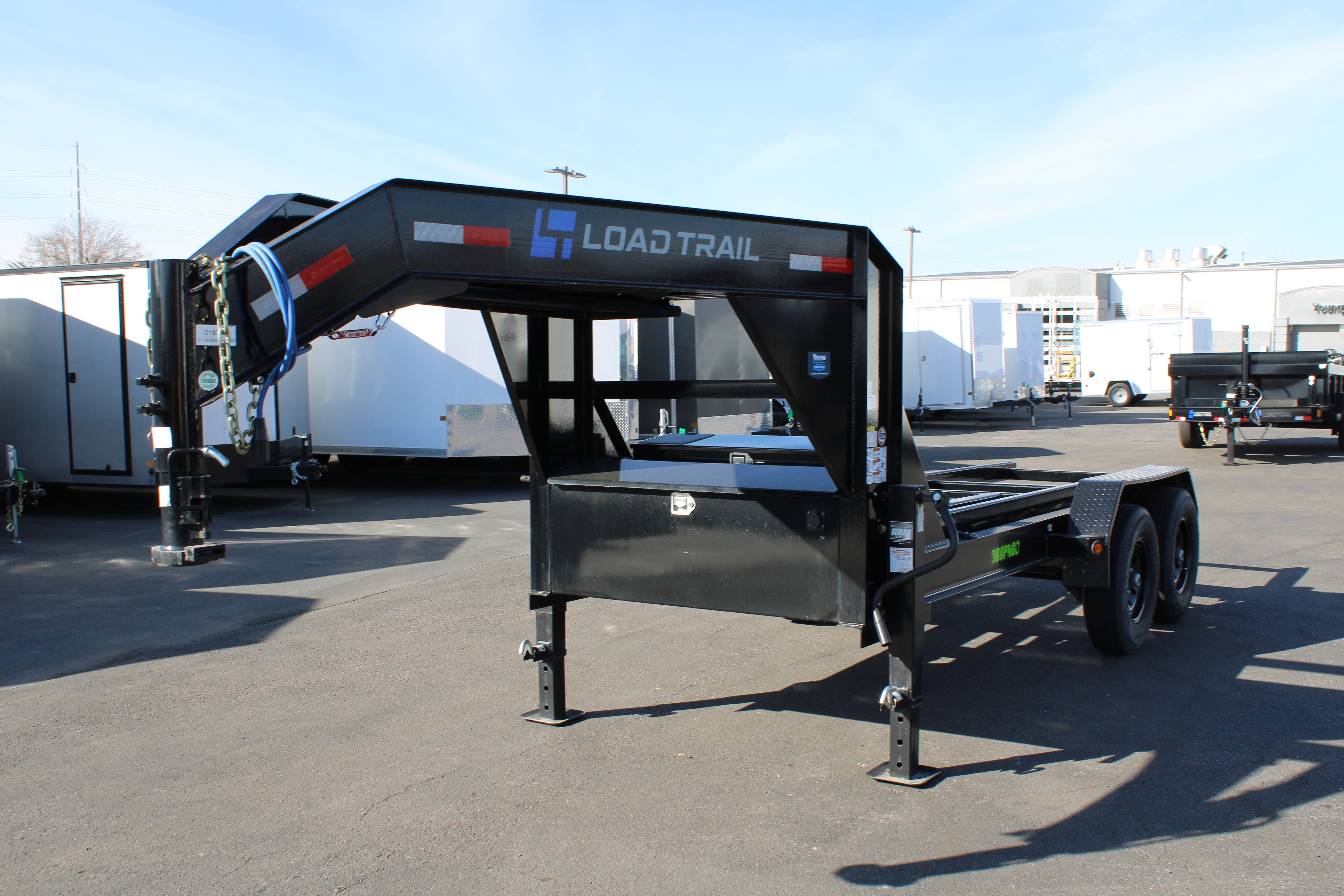 Load Trail 14' Gooseneck Dump Trailer Chassis