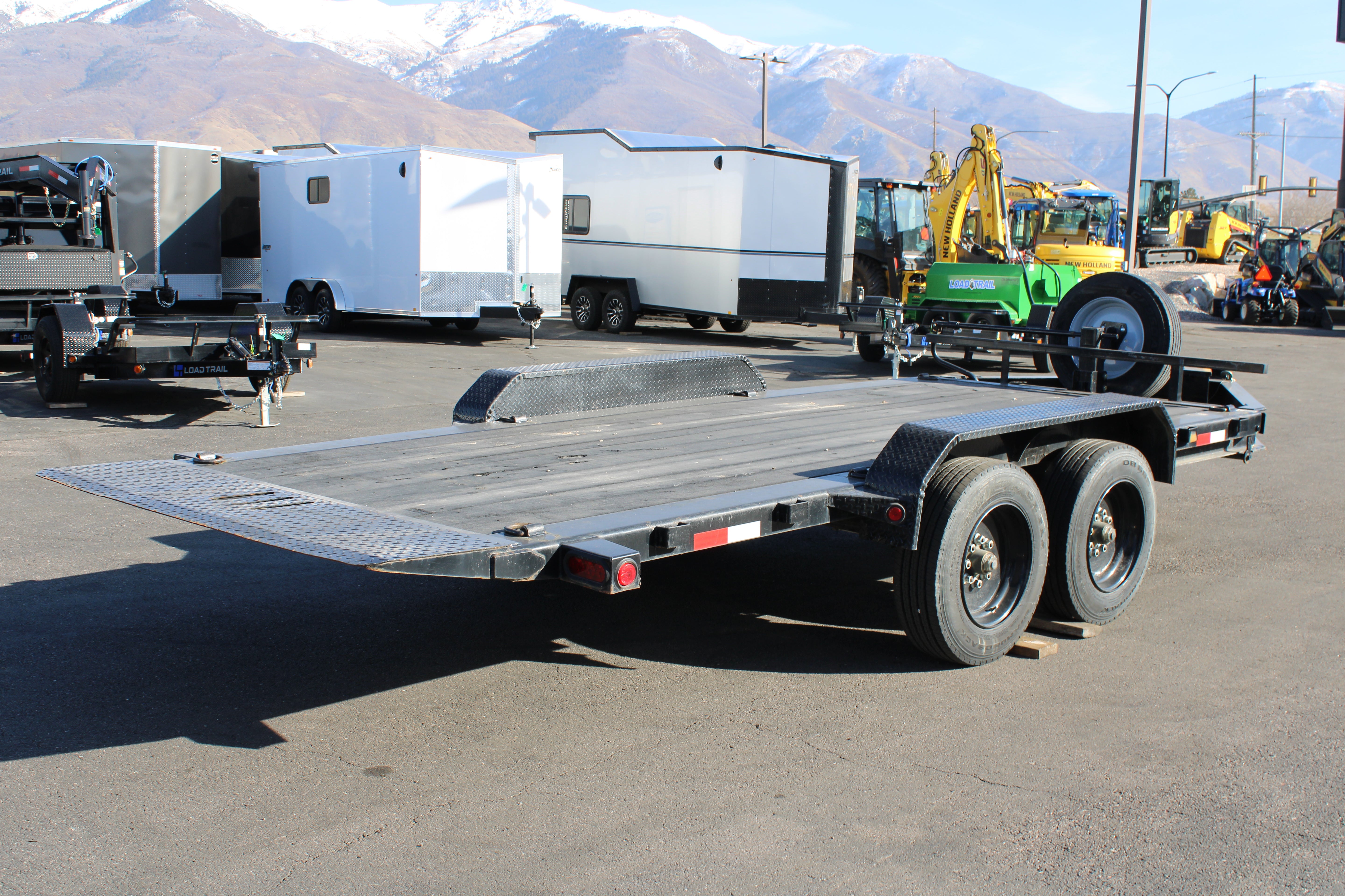 Used Load Trail 16' tilt-deck Trailer