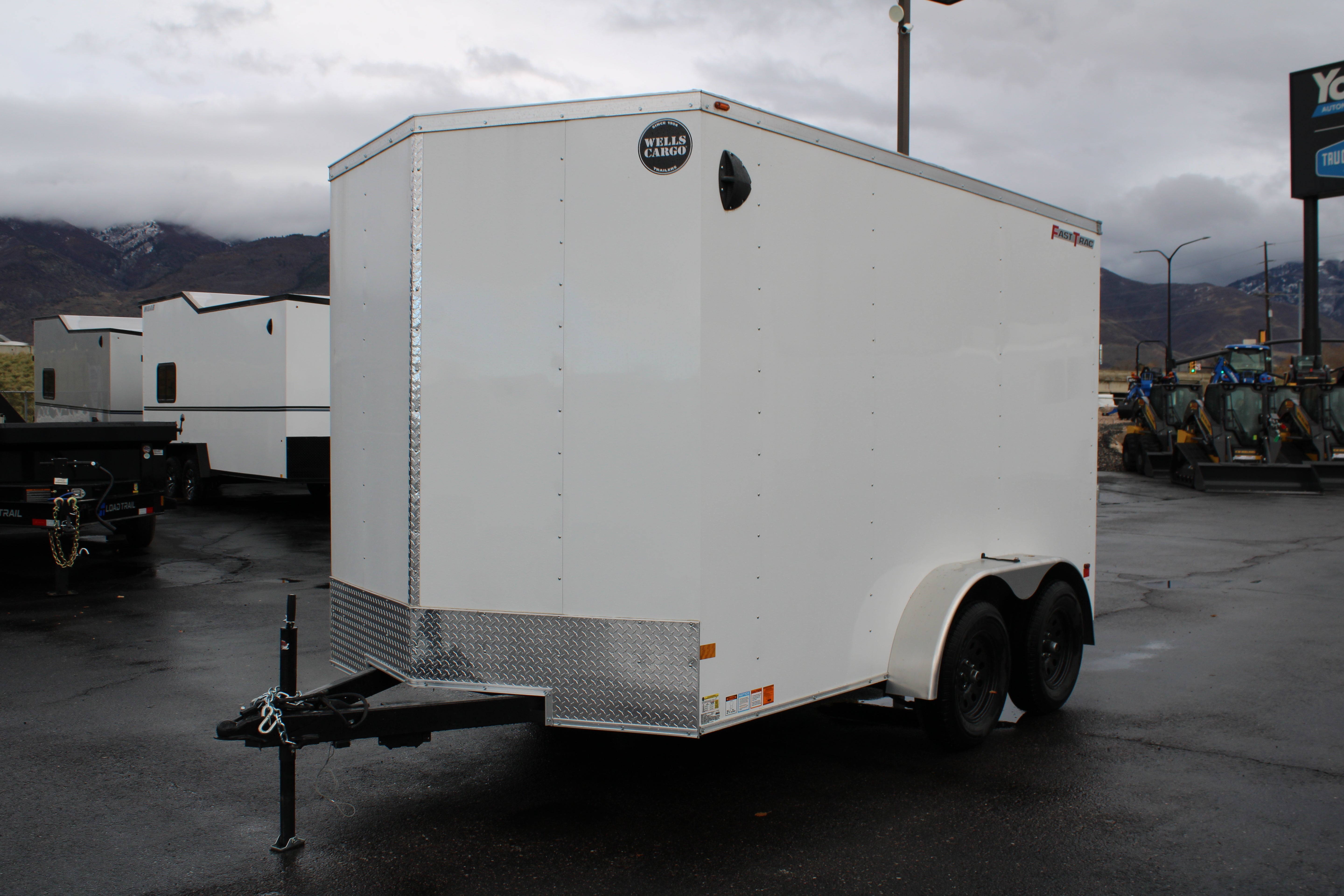 Wells Cargo 7 x 12 Deluxe Enclosed Trailer