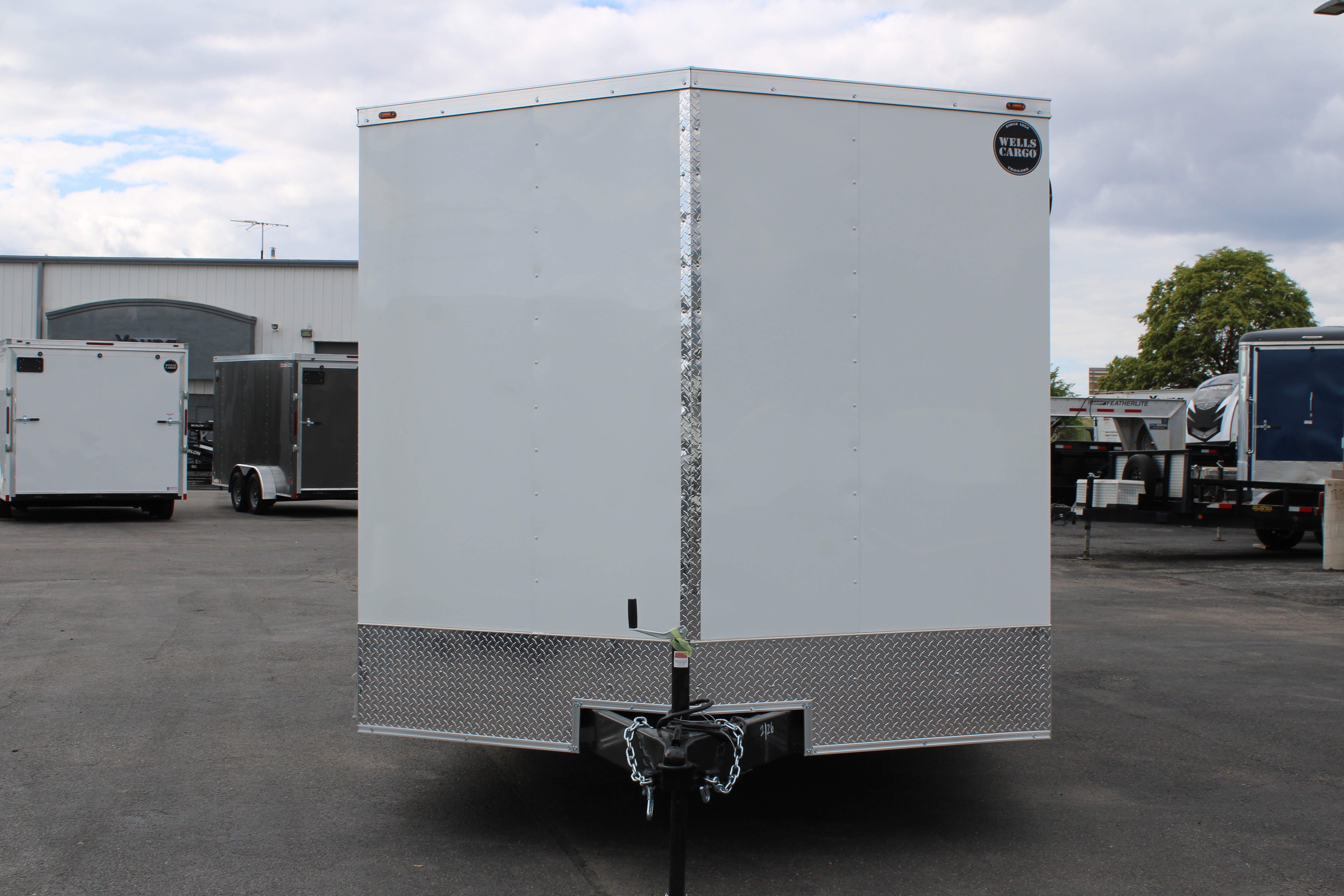 2025 Wells Cargo 8.5 x 16 Deluxe Enclosed Trailer