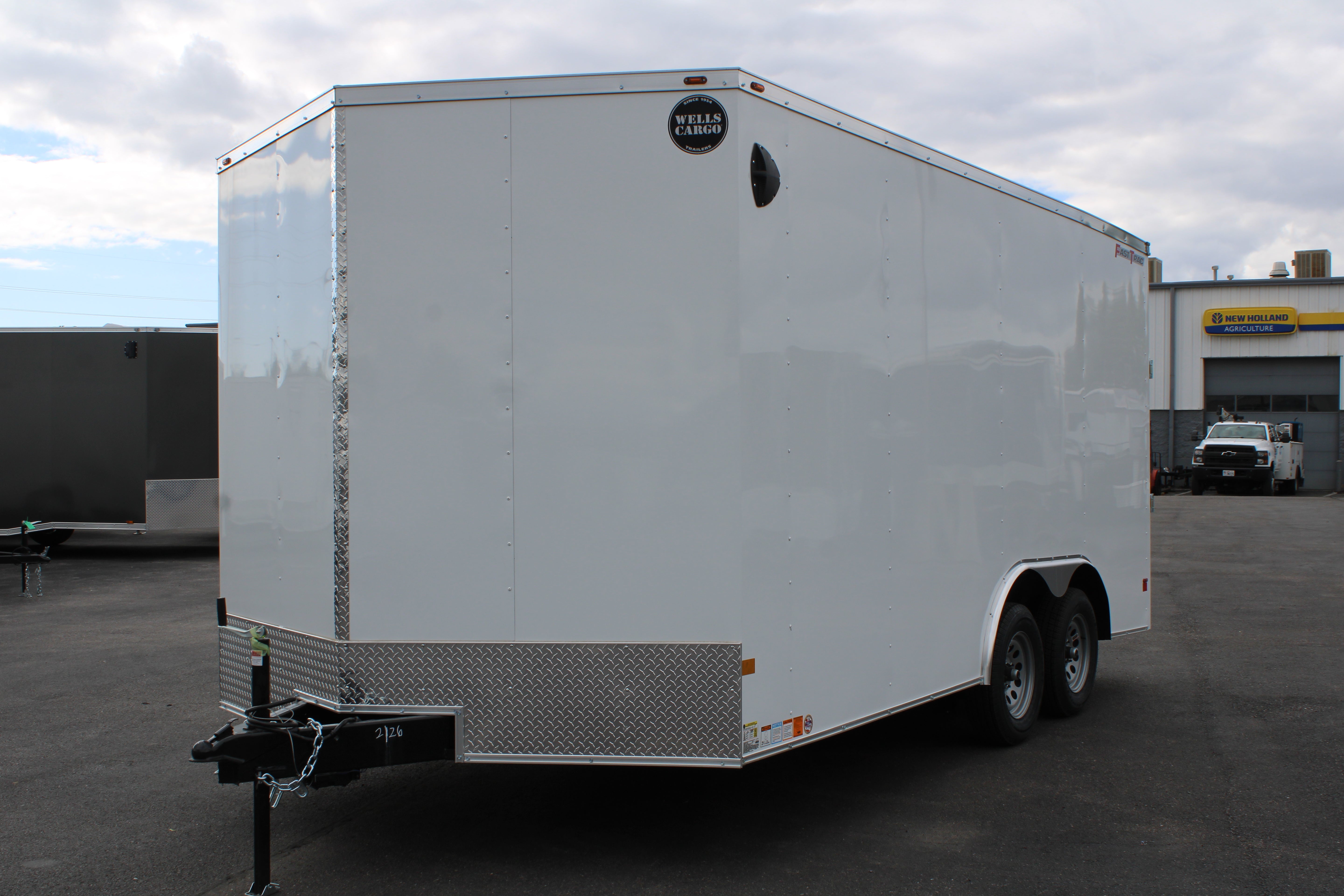 2025 Wells Cargo 8.5 x 16 Deluxe Enclosed Trailer