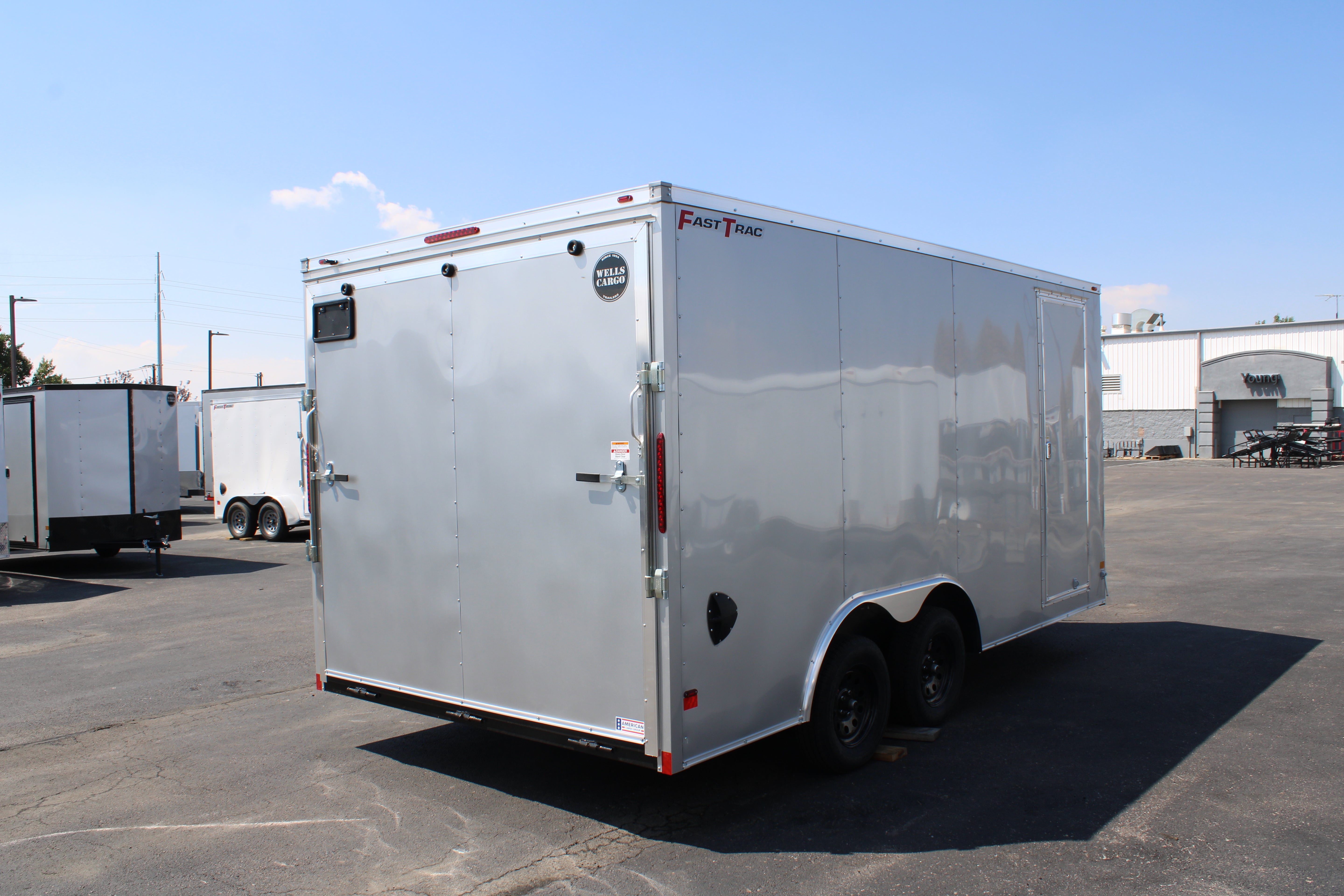 2025 Wells Cargo 8.5 x 16 Deluxe Enclosed Trailer
