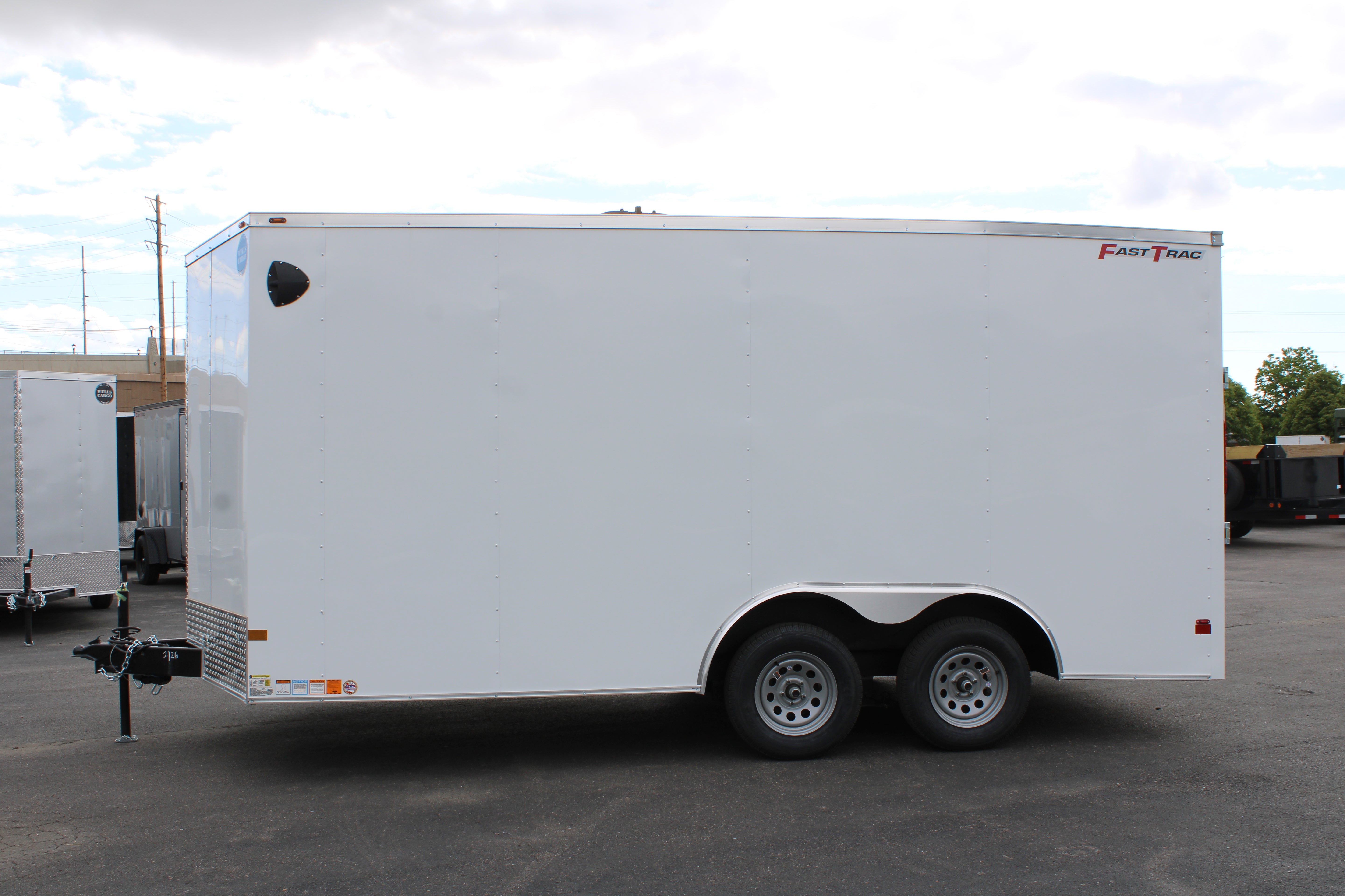 2025 Wells Cargo 8.5 x 16 Deluxe Enclosed Trailer