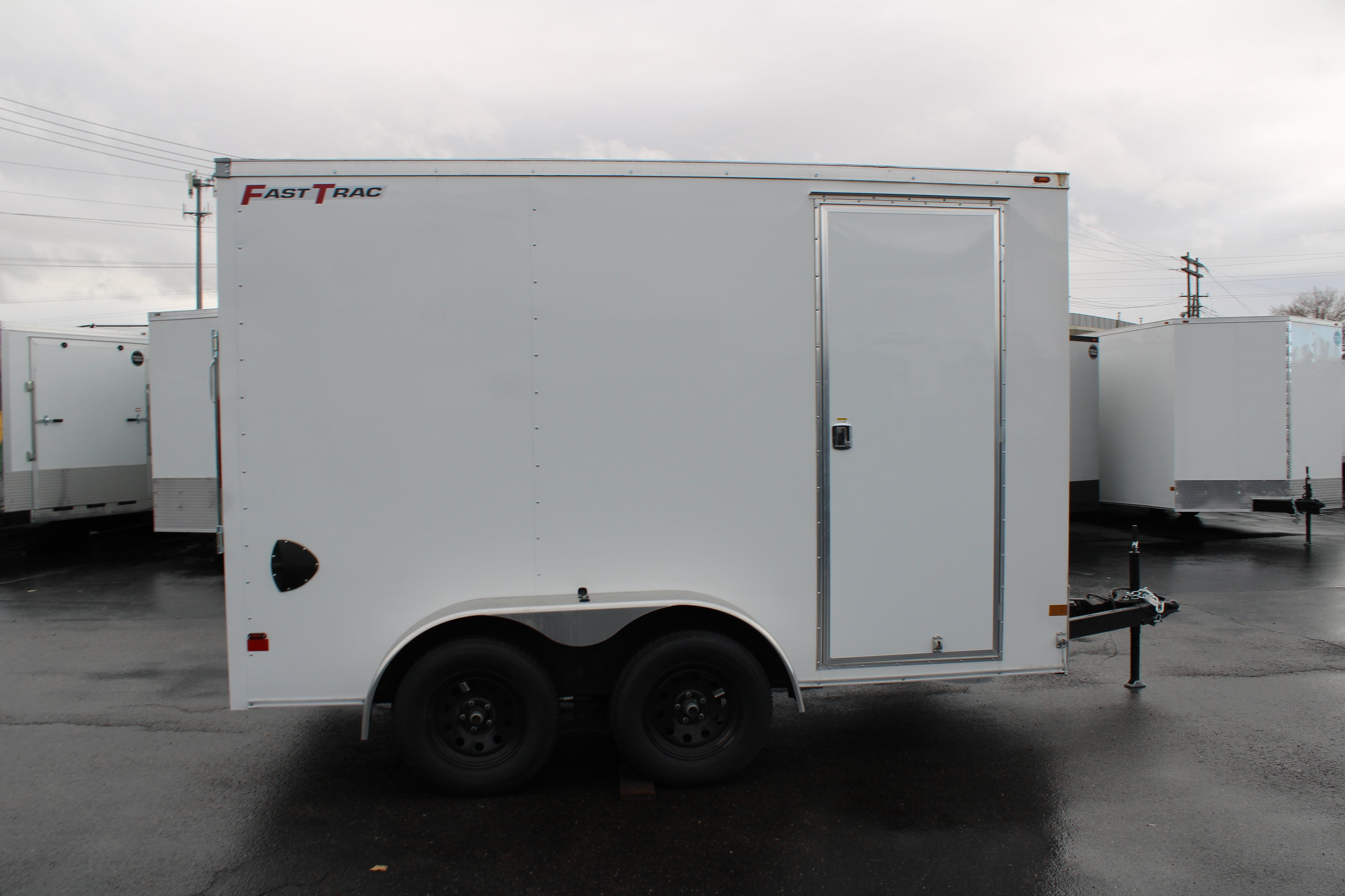 Wells Cargo 7 x 12 Deluxe Enclosed Trailer