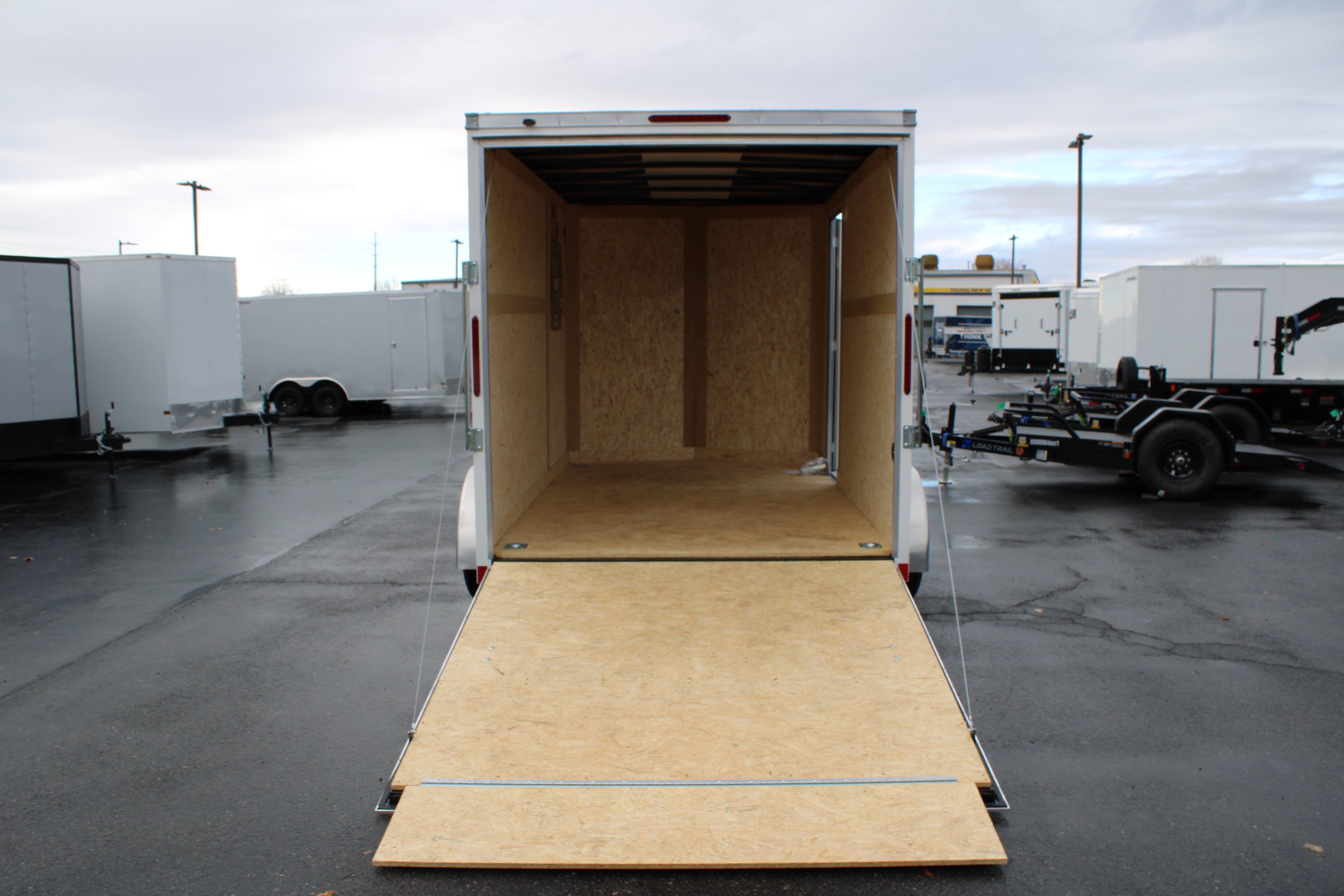 Wells Cargo 7 x 12 Deluxe Enclosed Trailer