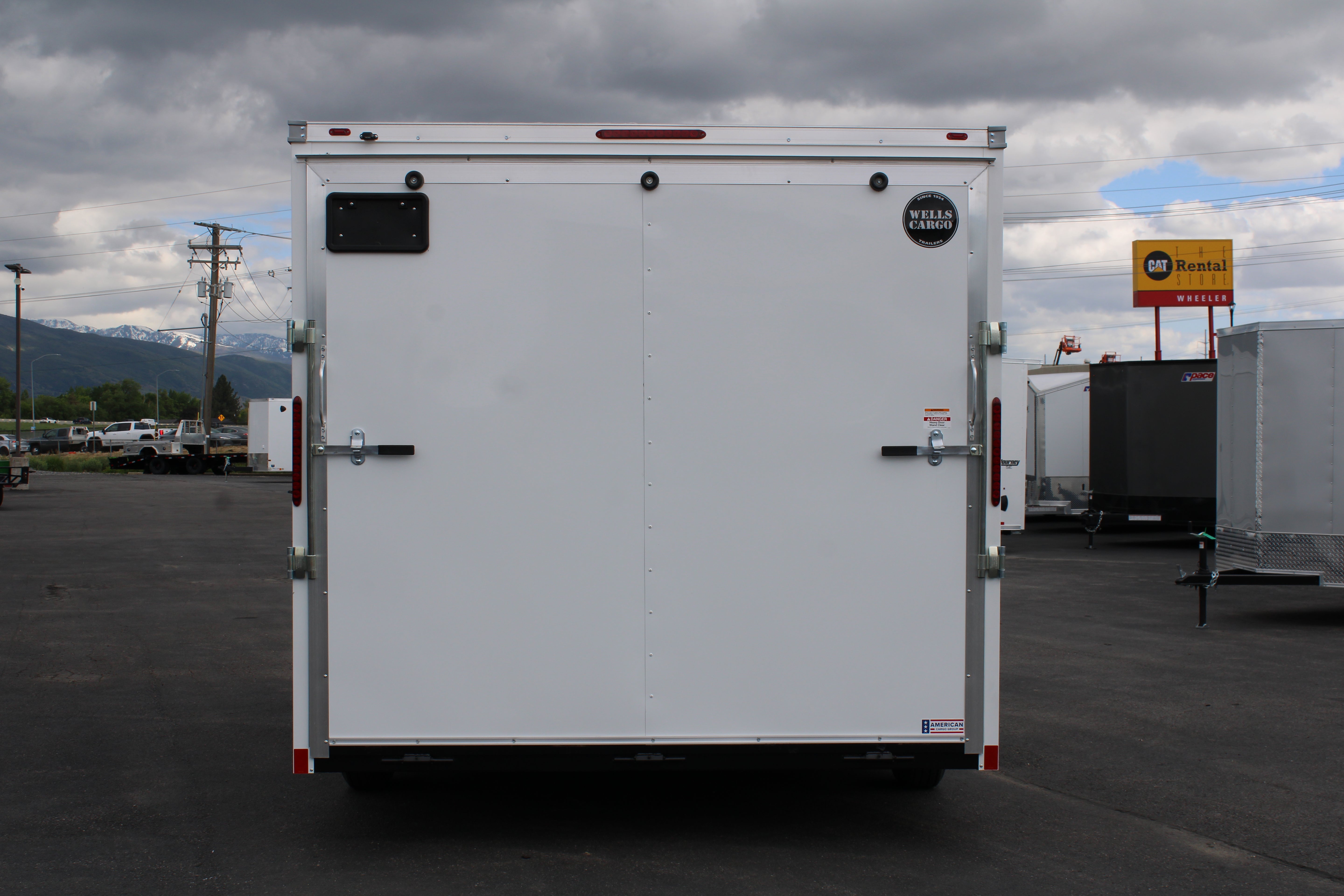 2025 Wells Cargo 8.5 x 16 Deluxe Enclosed Trailer