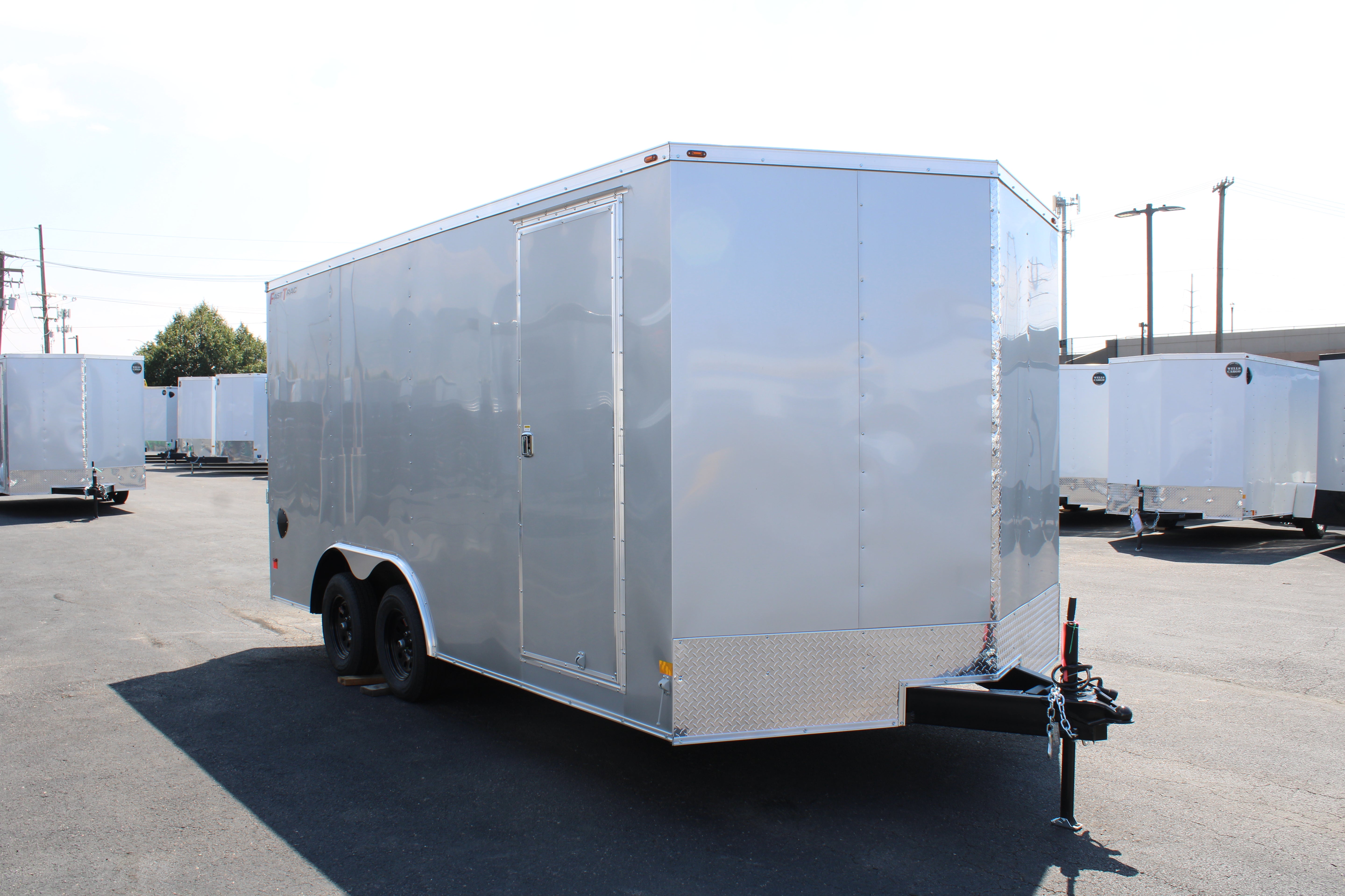 2025 Wells Cargo 8.5 x 16 Deluxe Enclosed Trailer