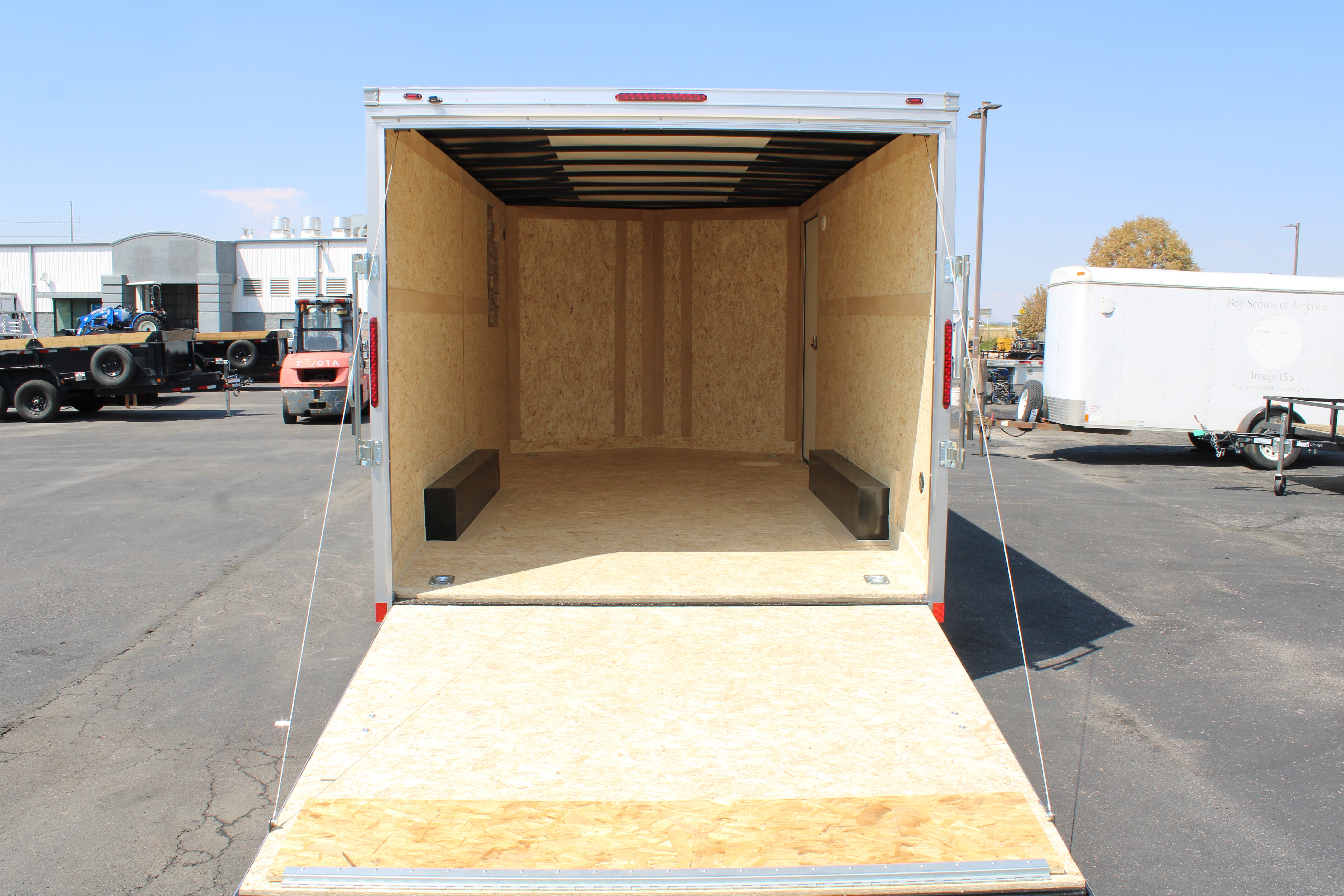 2025 Wells Cargo 8.5 x 16 Deluxe Enclosed Trailer