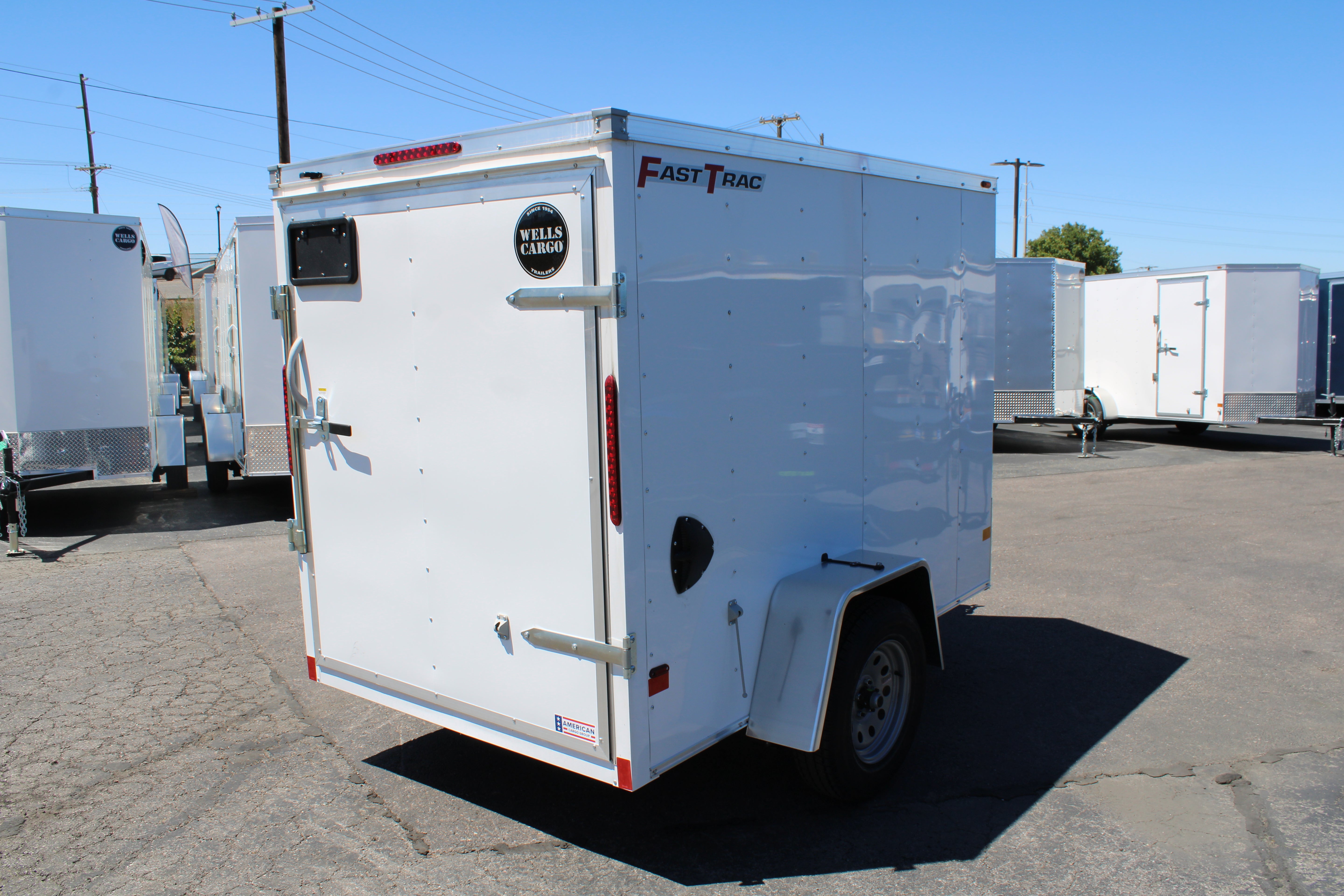 Wells Cargo 5x8 Enclosed Trailer