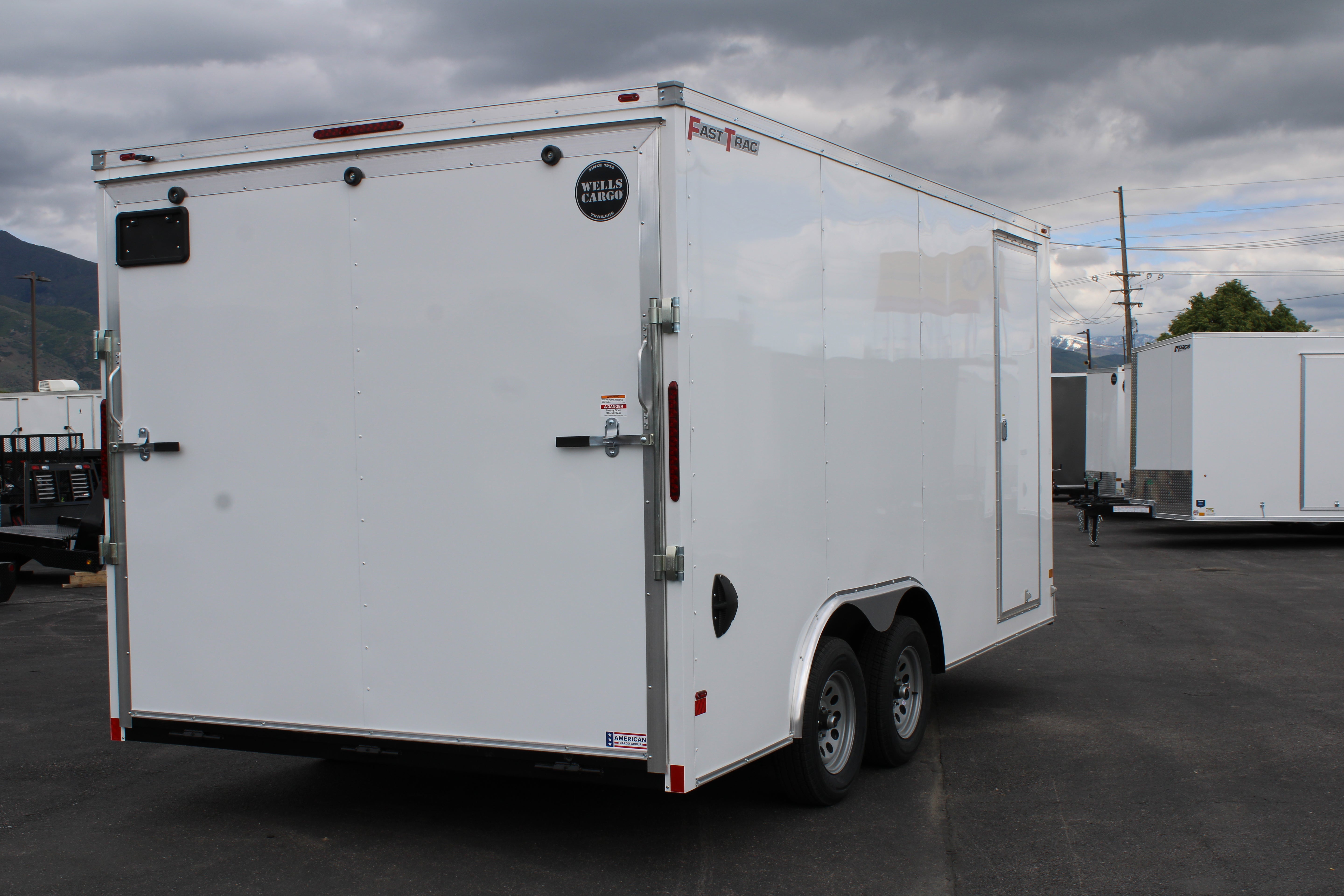 2025 Wells Cargo 8.5 x 16 Deluxe Enclosed Trailer