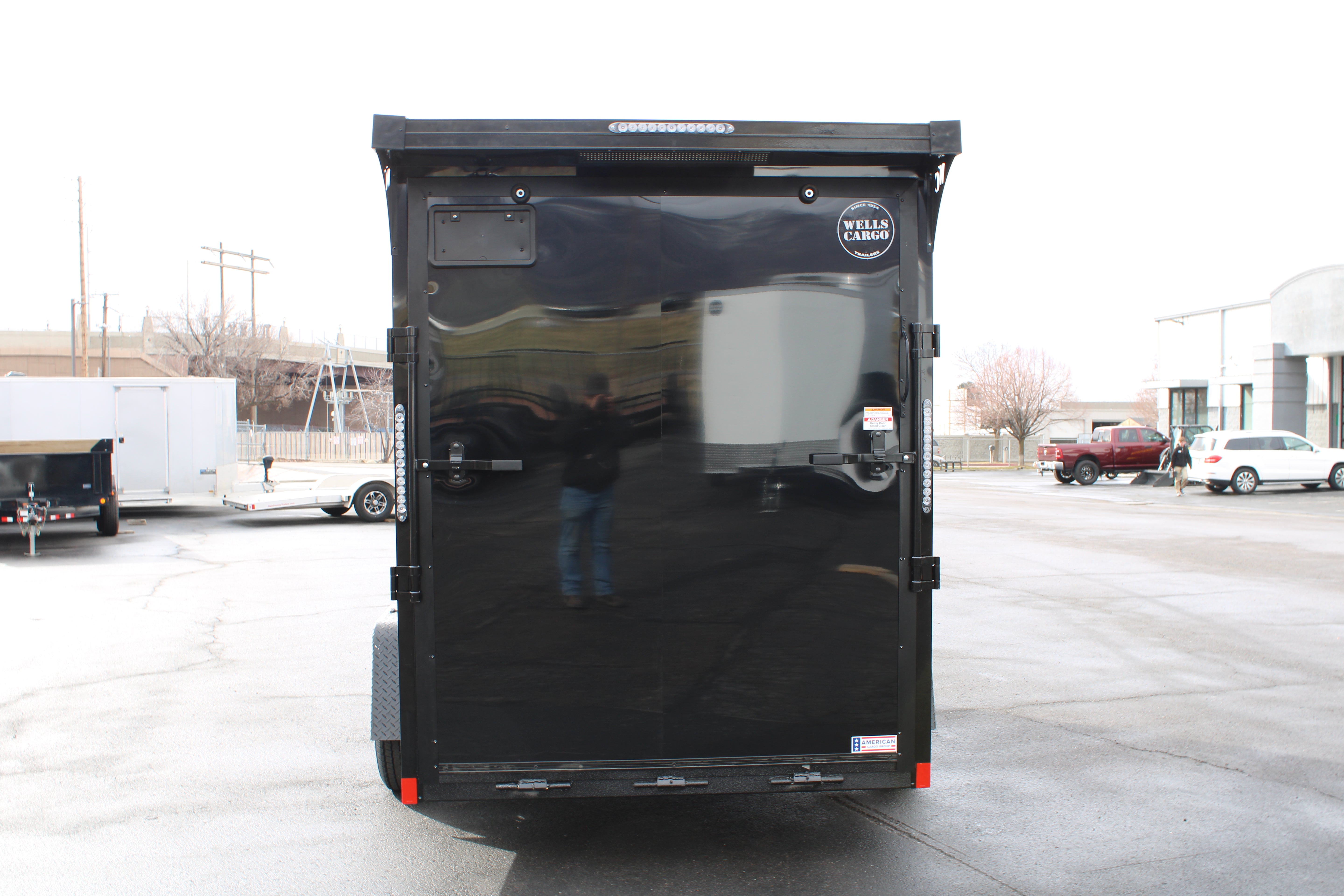 *New Model* Wells Cargo 6x12 Deluxe Enclosed Trailer