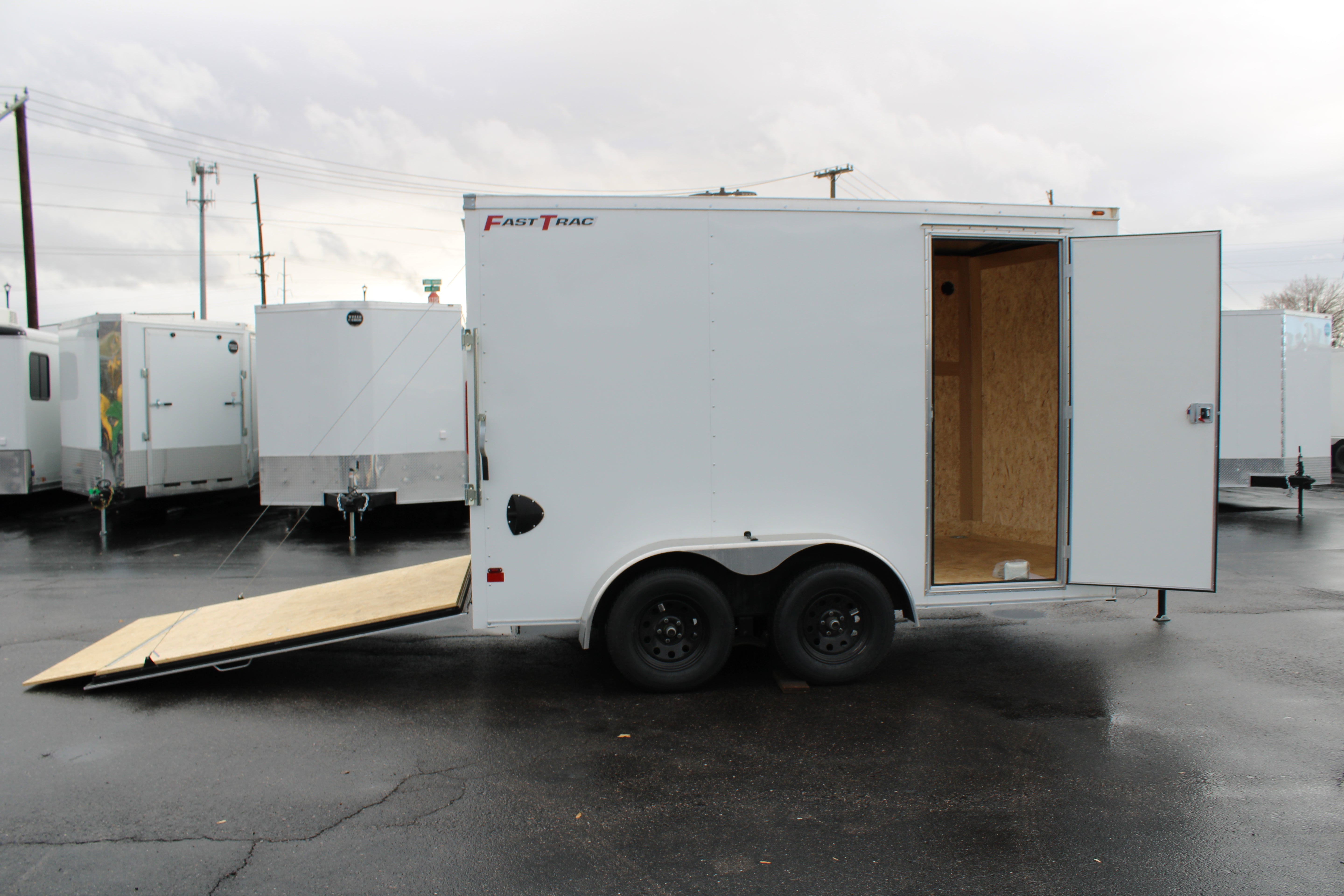 Wells Cargo 7 x 12 Deluxe Enclosed Trailer