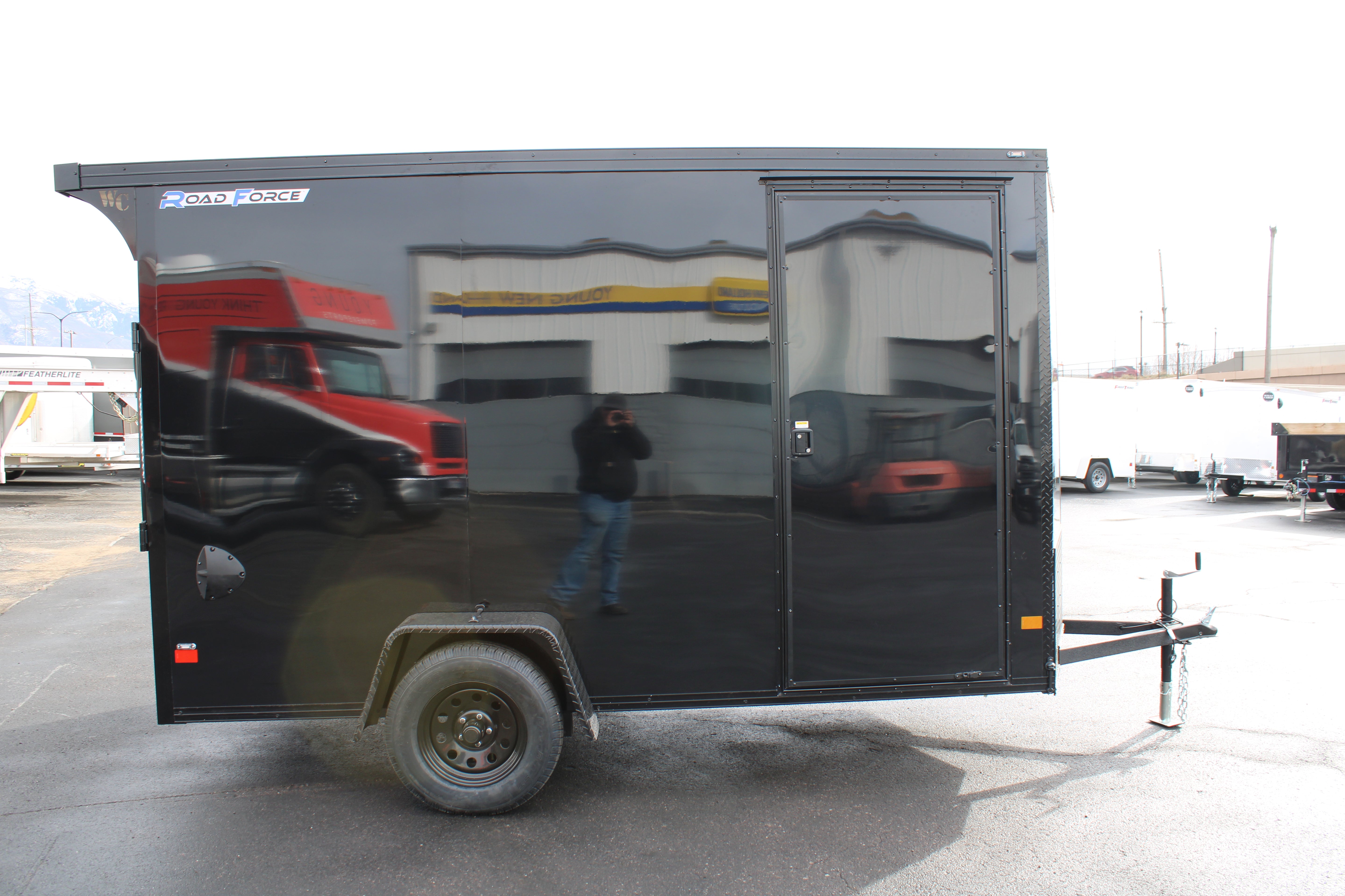 *New Model* Wells Cargo 6x12 Deluxe Enclosed Trailer