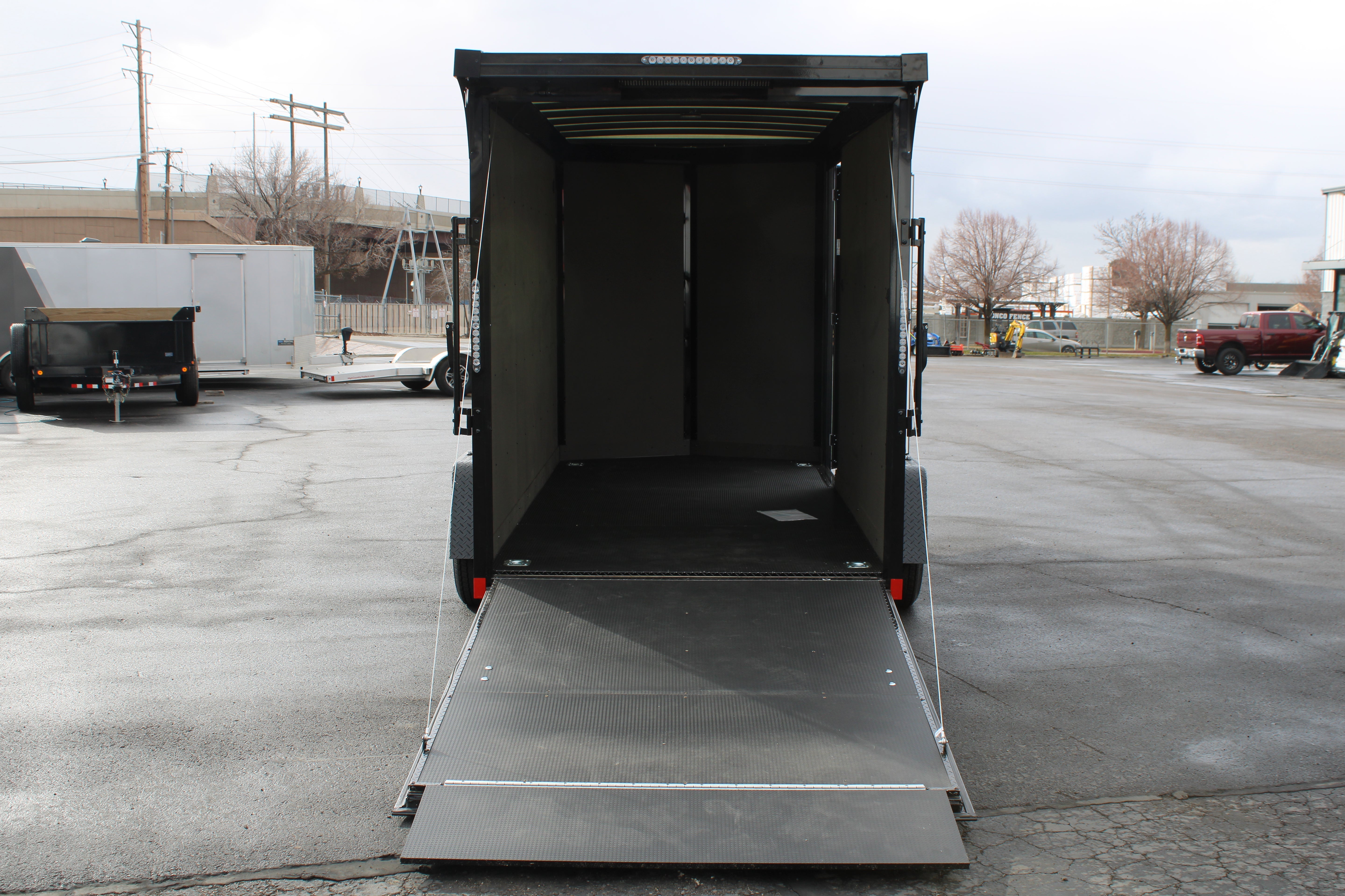 *New Model* Wells Cargo 6x12 Deluxe Enclosed Trailer