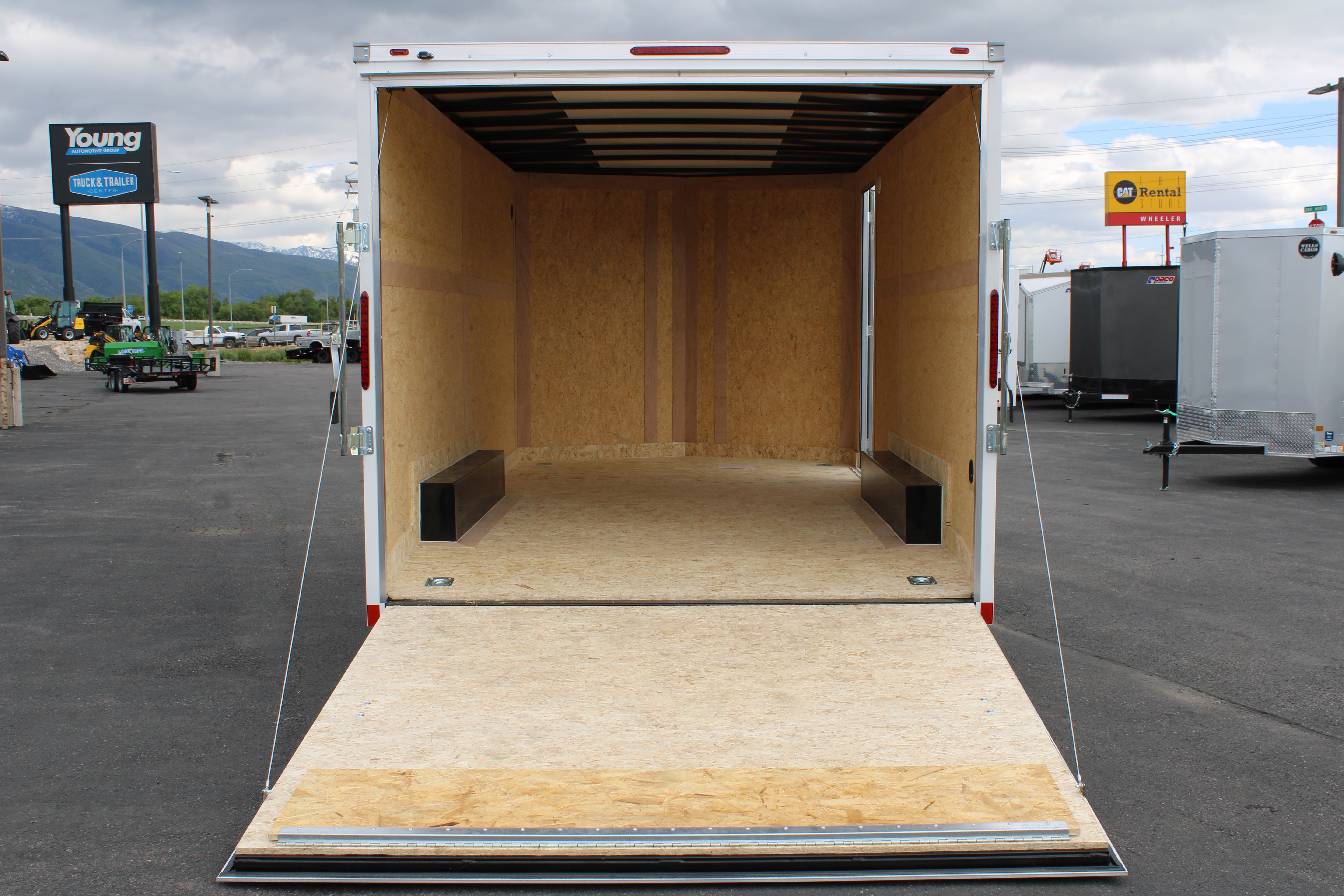 2025 Wells Cargo 8.5 x 16 Deluxe Enclosed Trailer
