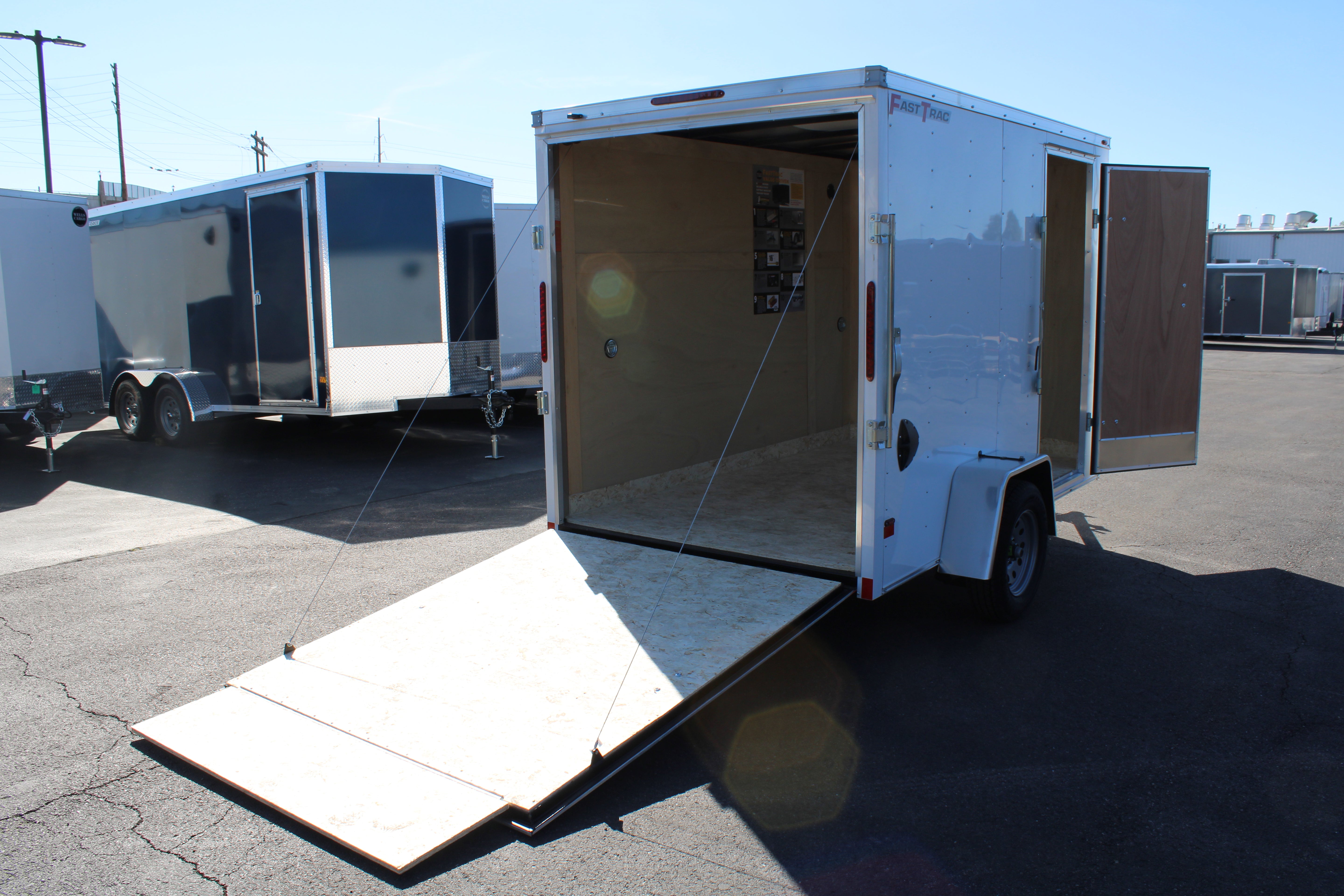 Wells Cargo 6x10 Enclosed Trailer