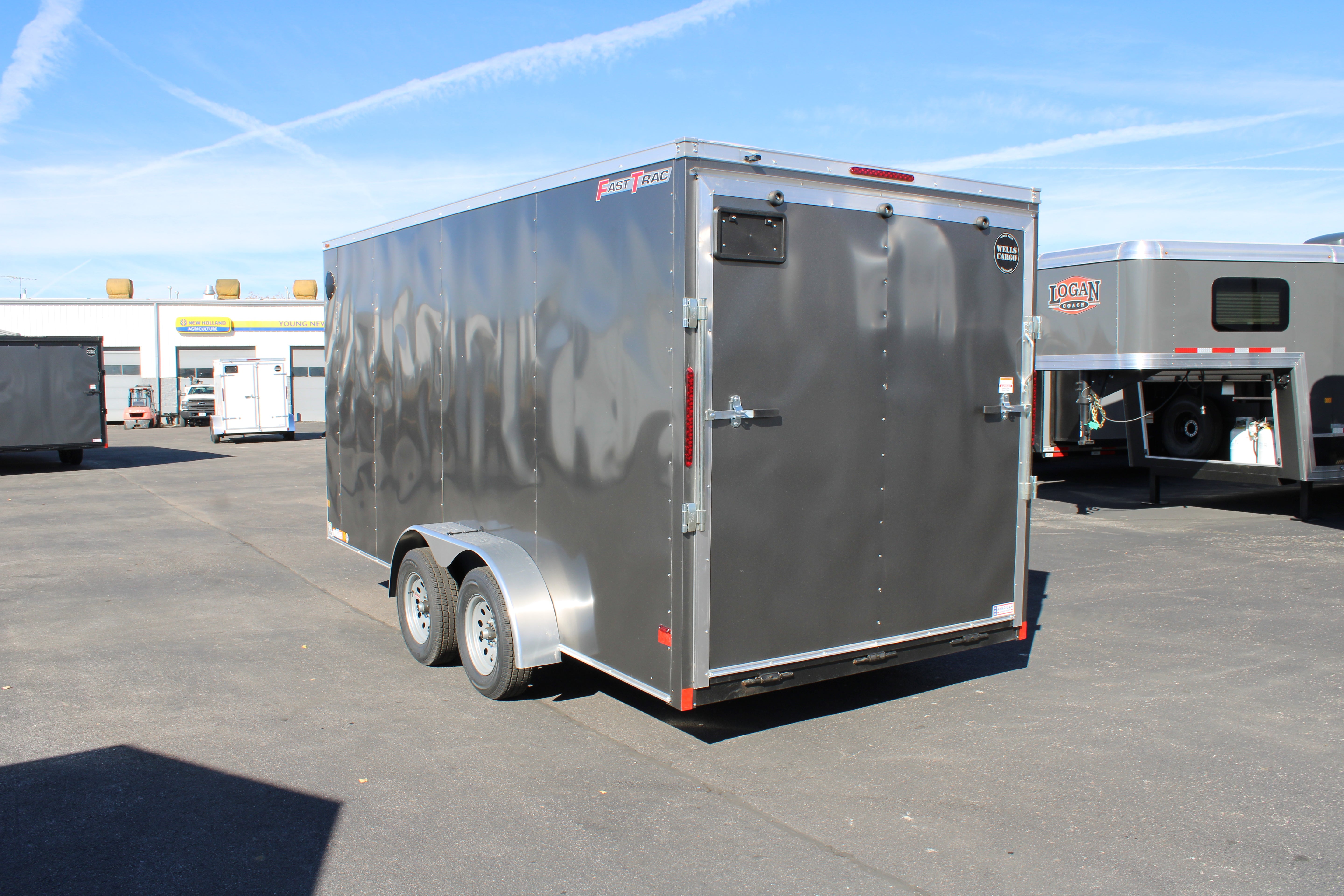 Wells Cargo 7 x 16 Deluxe Enclosed Trailer