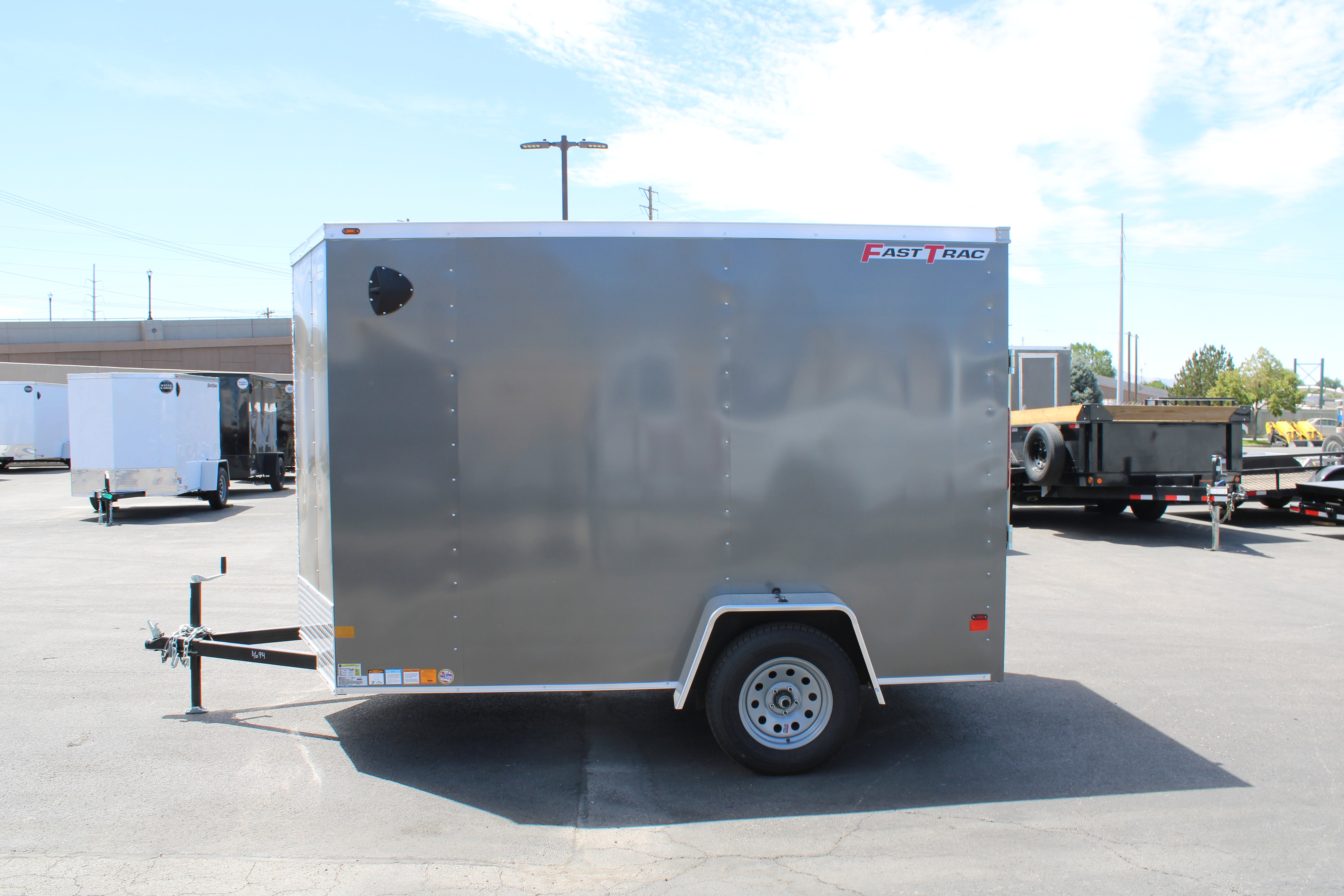 2026 Wells Cargo 6 x 10 Deluxe Enclosed Trailer