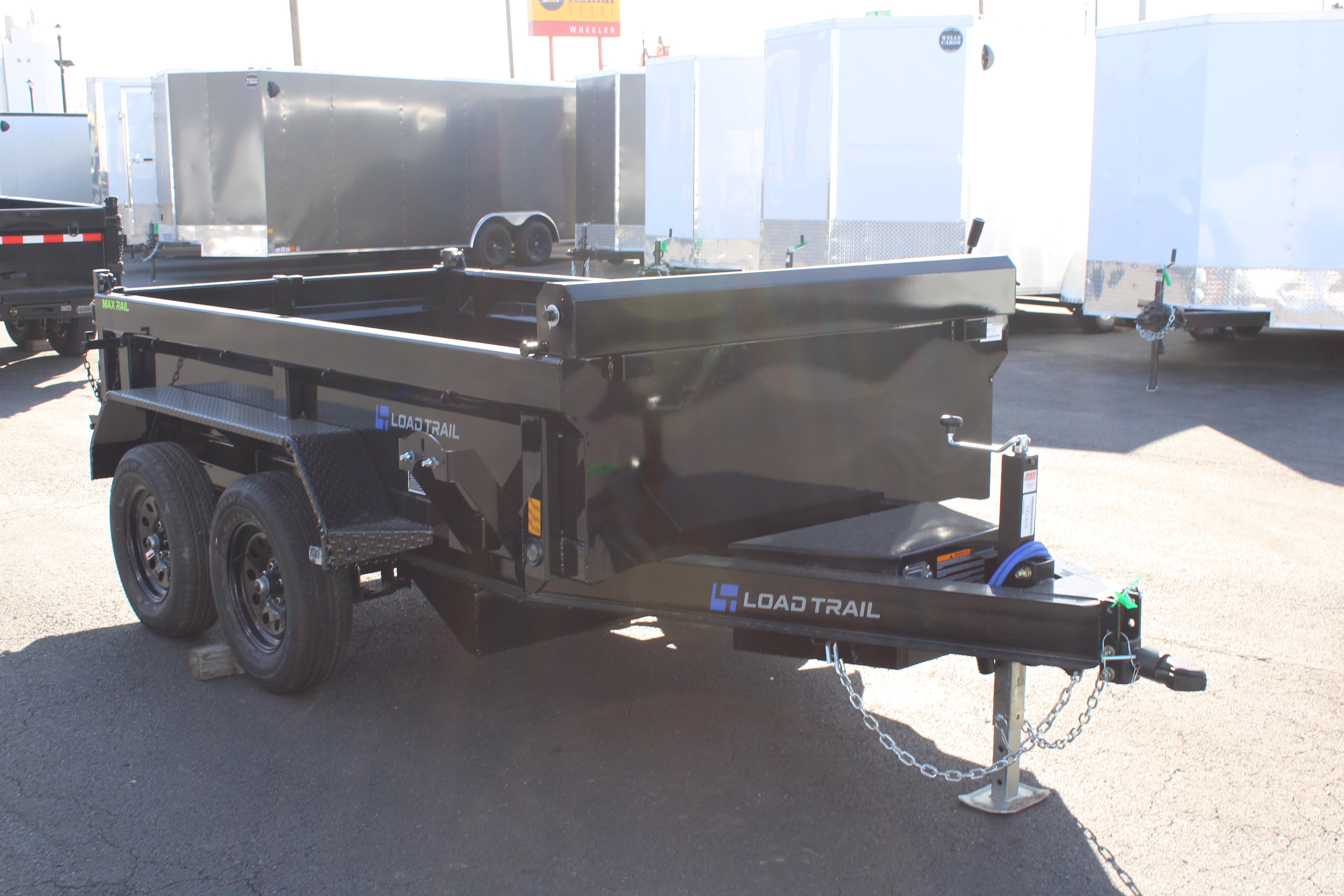 Load Trailer DL 14' Dump Trailer