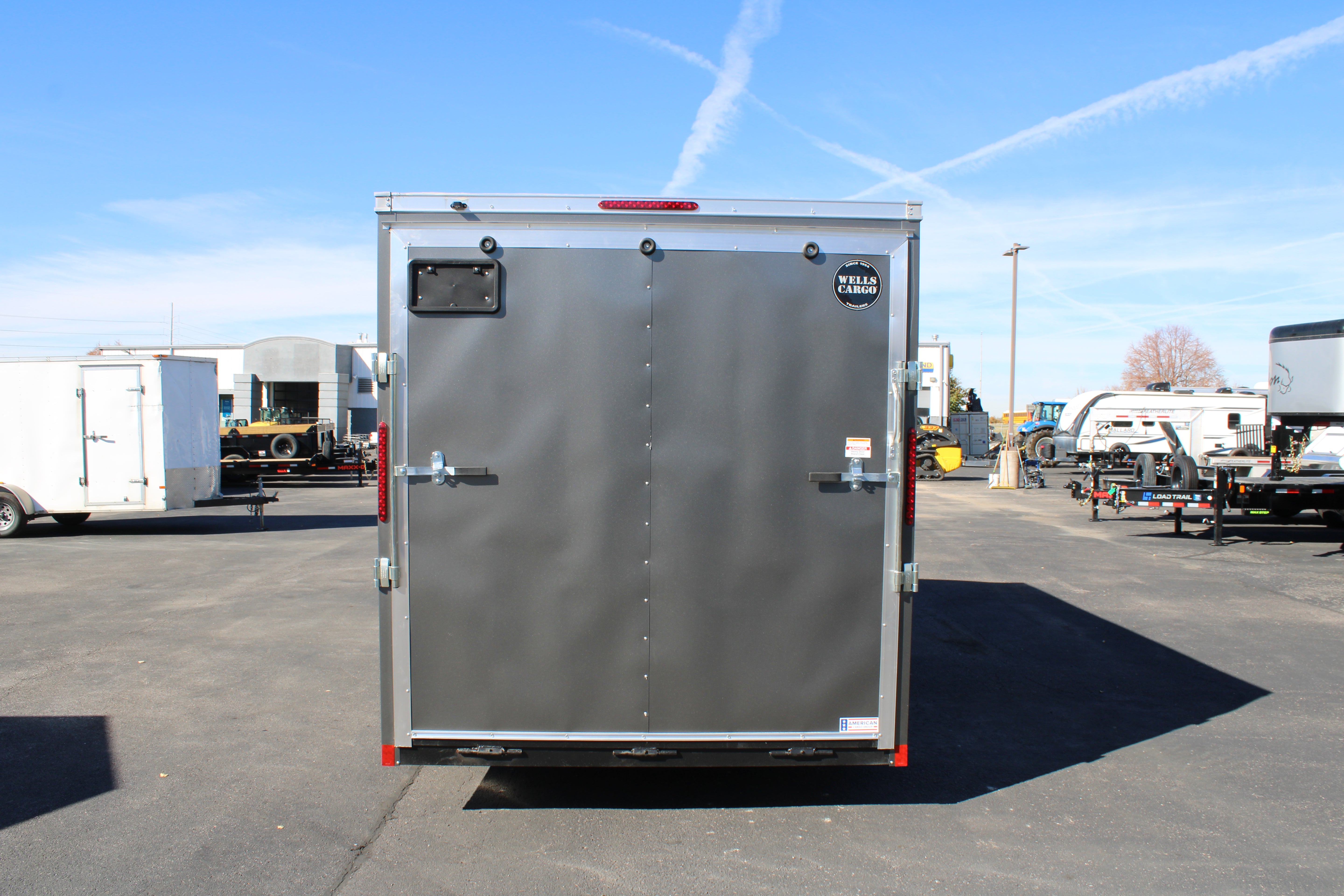 Wells Cargo 7 x 16 Deluxe Enclosed Trailer